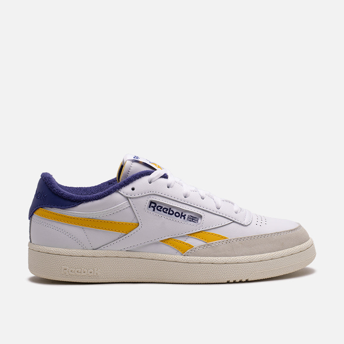 Reebok CLUB C REVENGE - WHITE / COLLEGIATE GOLD / PURPLE
