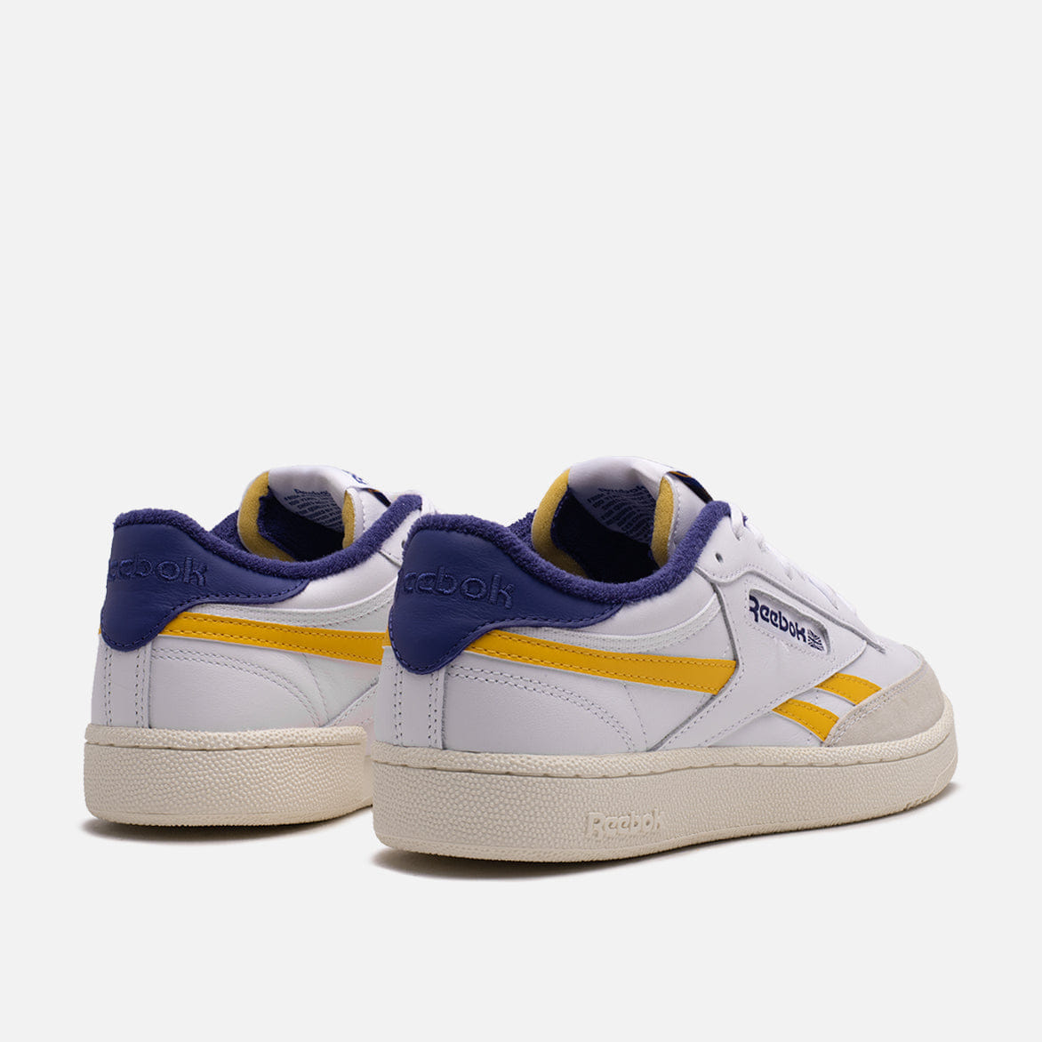 Reebok CLUB C REVENGE - WHITE / COLLEGIATE GOLD / PURPLE