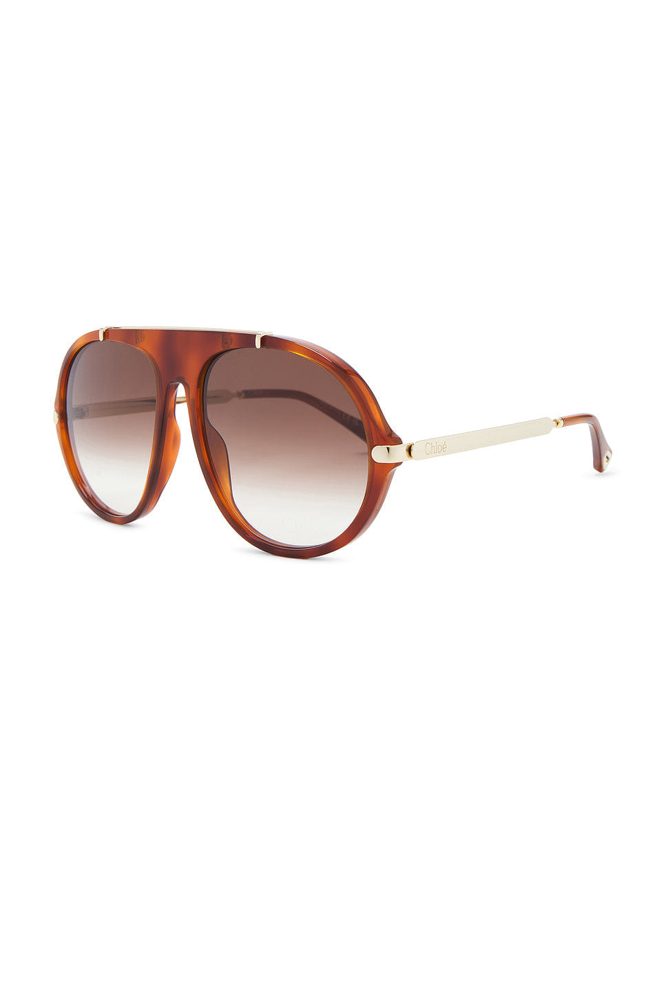 Chloe Aly Round Sunglasses
