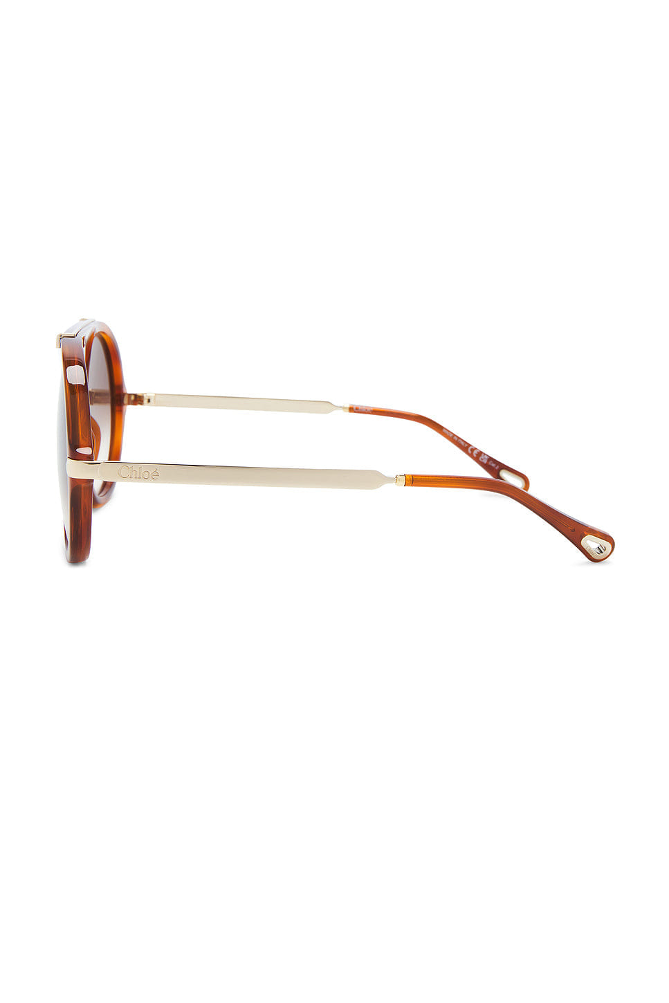 Chloe Aly Round Sunglasses