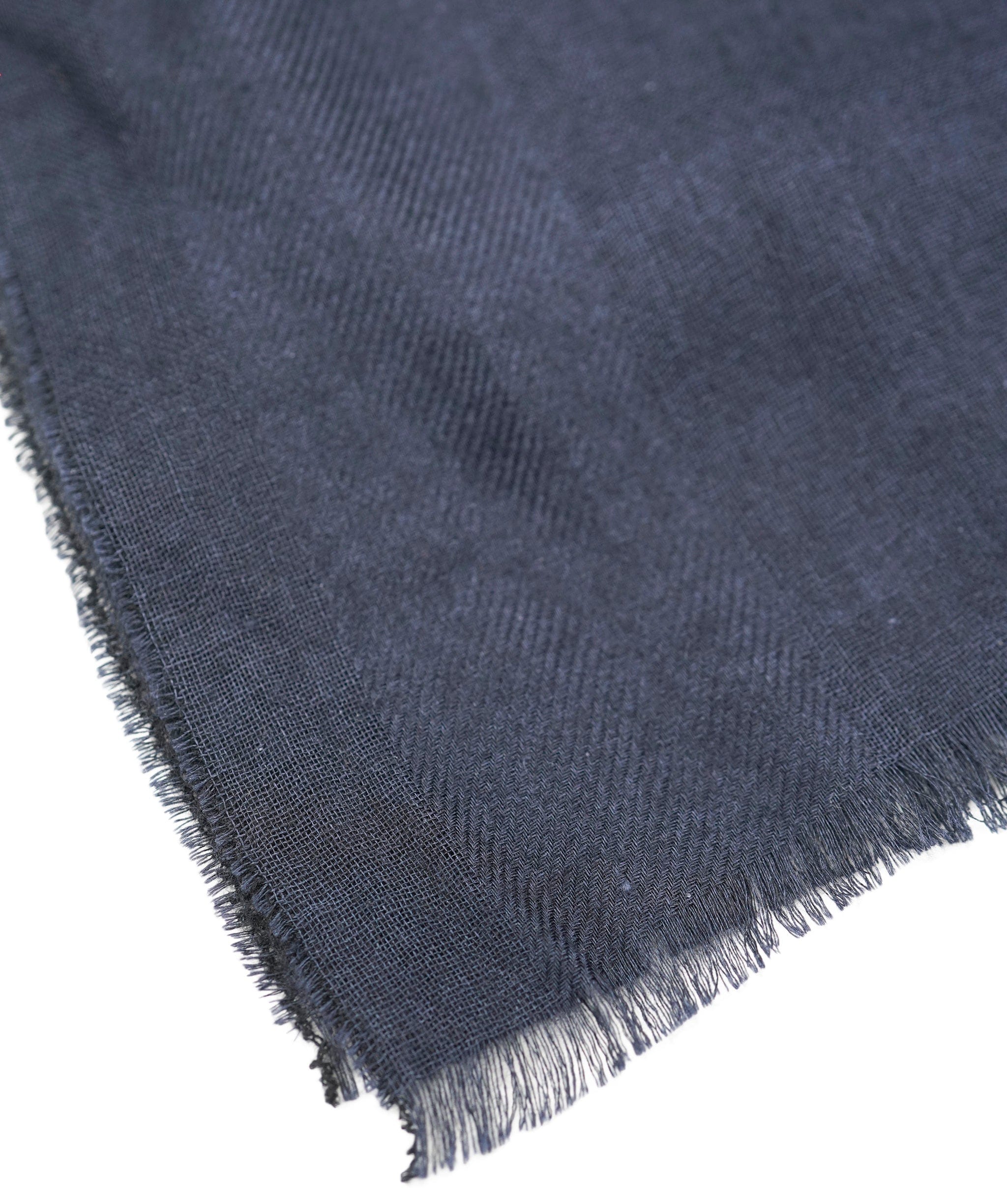 Hermes navy cashmere scarf - AJC0917