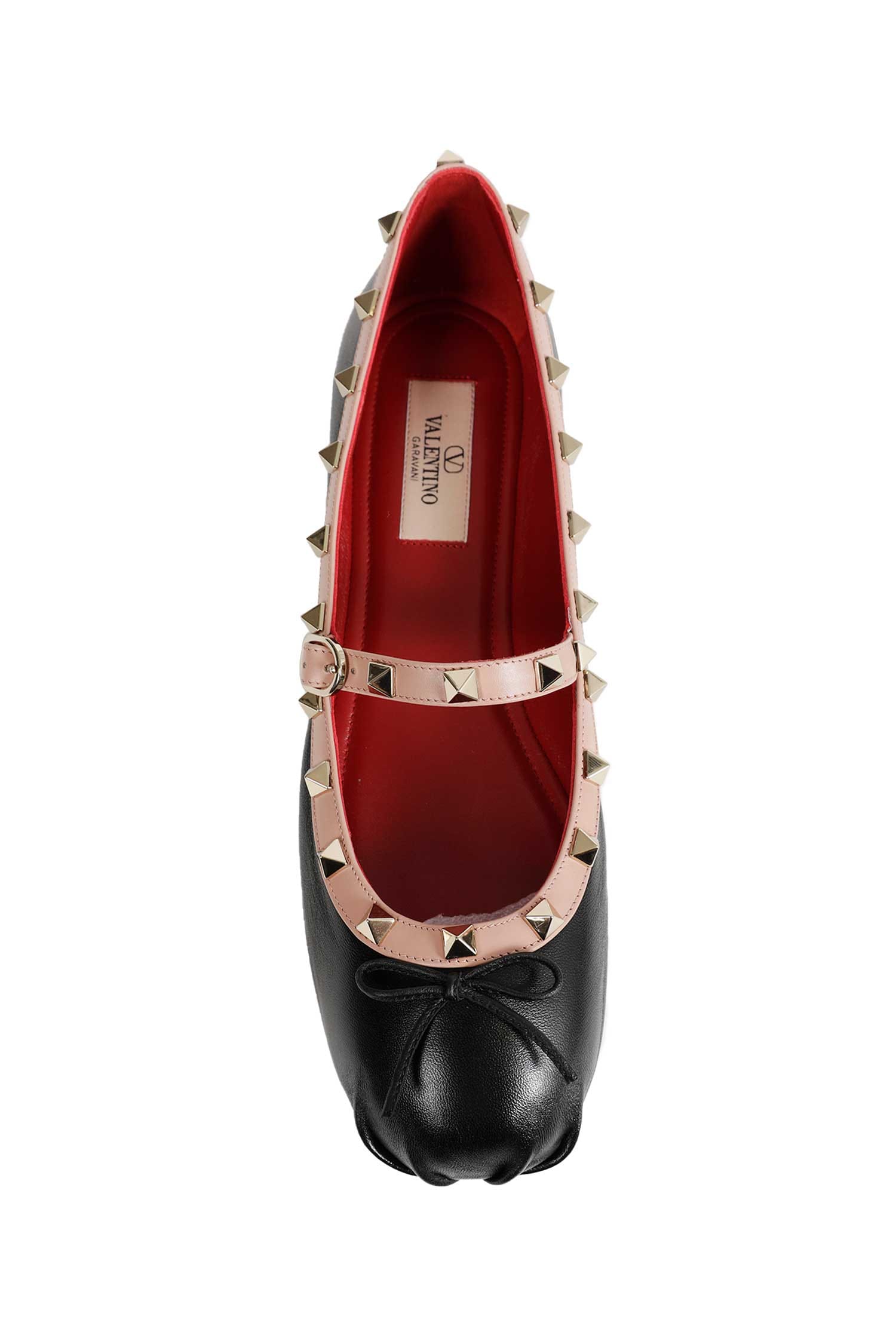 Valentino Garavani Mary Jane Rockstud ballerinas