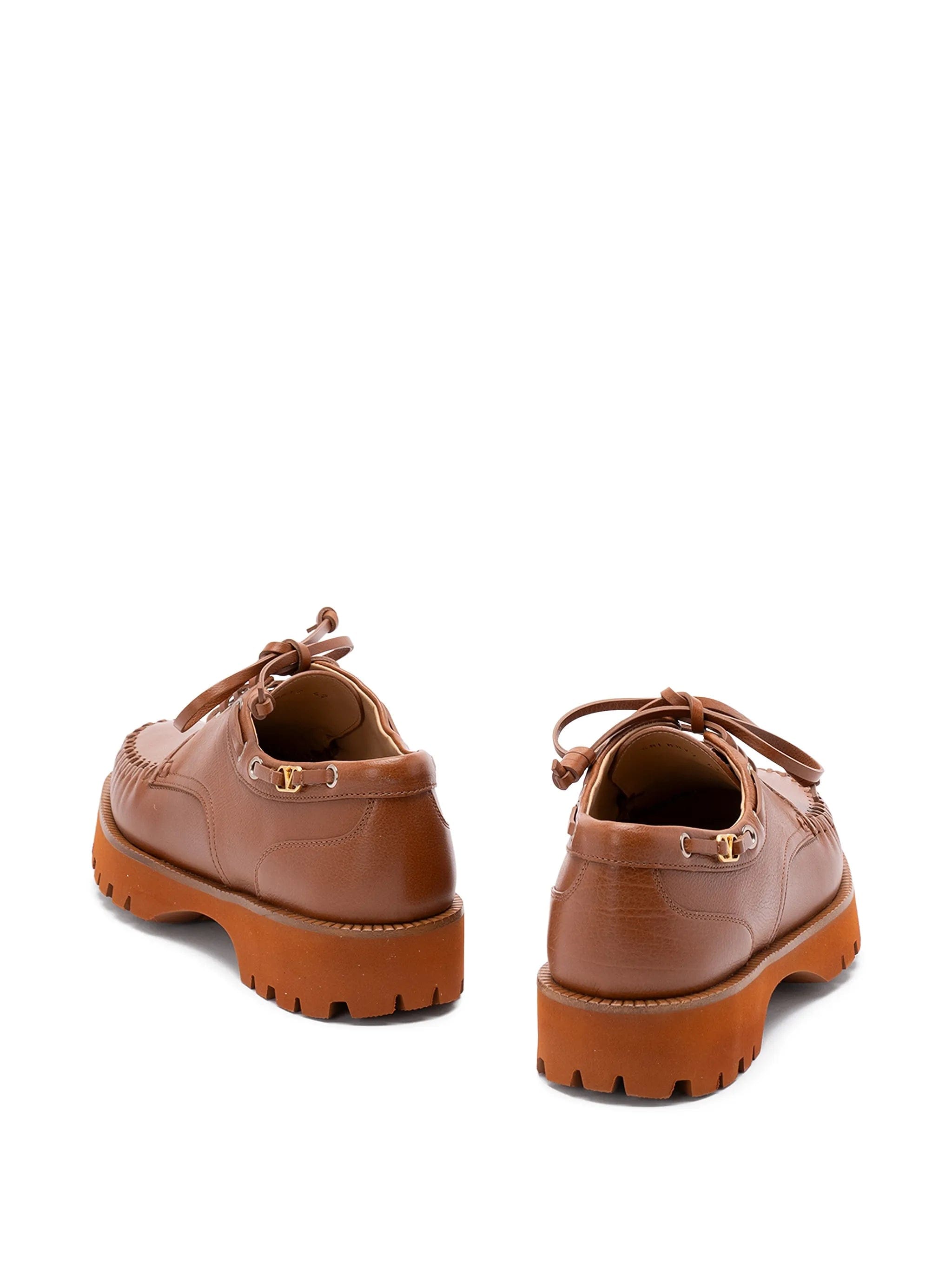 Valentino Garavani Lord Chunky leather boat shoes