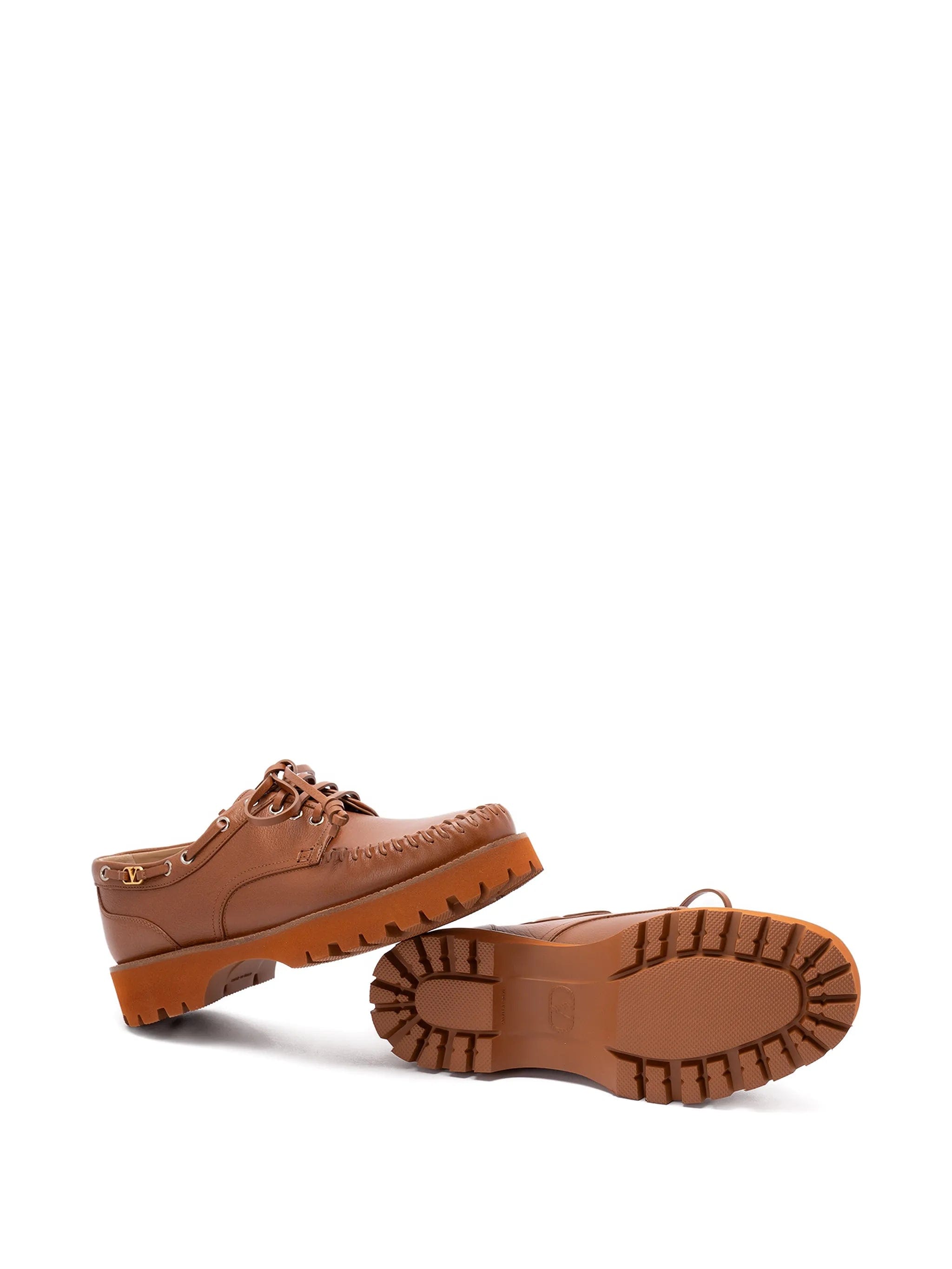 Valentino Garavani Lord Chunky leather boat shoes