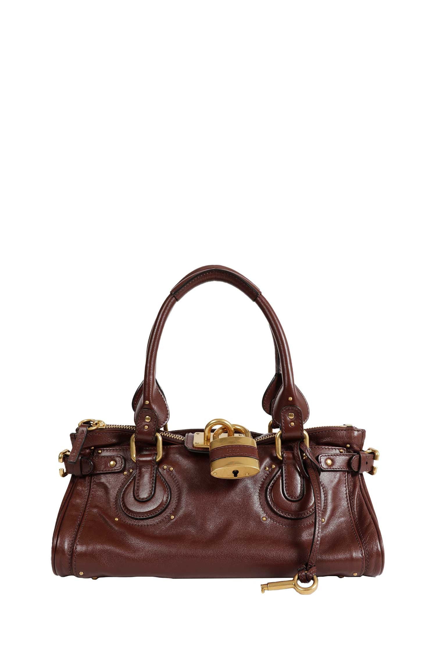 CHLOÉ Grained Leather Paddington Bag