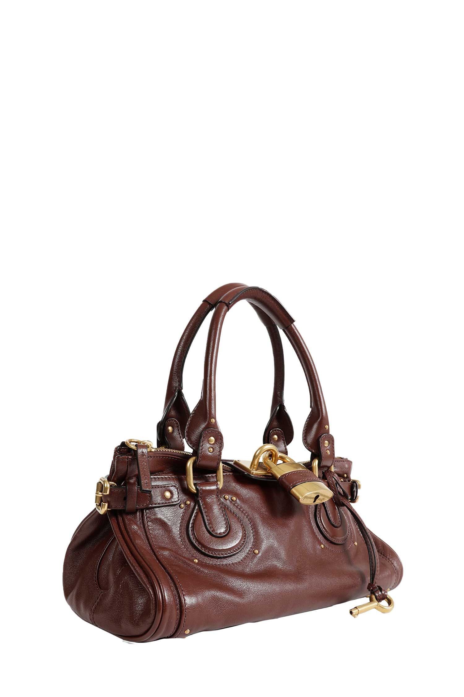 CHLOÉ Grained Leather Paddington Bag
