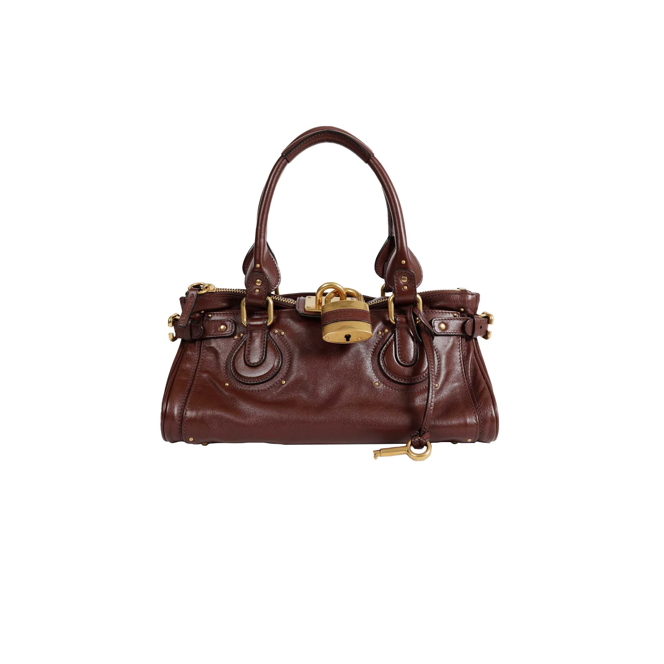 CHLOÉ Grained Leather Paddington Bag