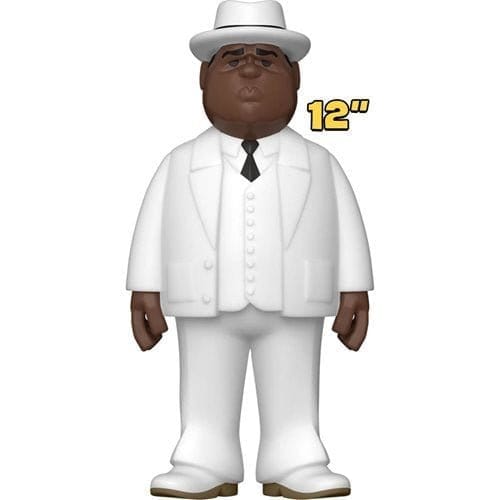 Funko Biggie Smalls White Suit 12 - Inch Vinyl Gold Figure