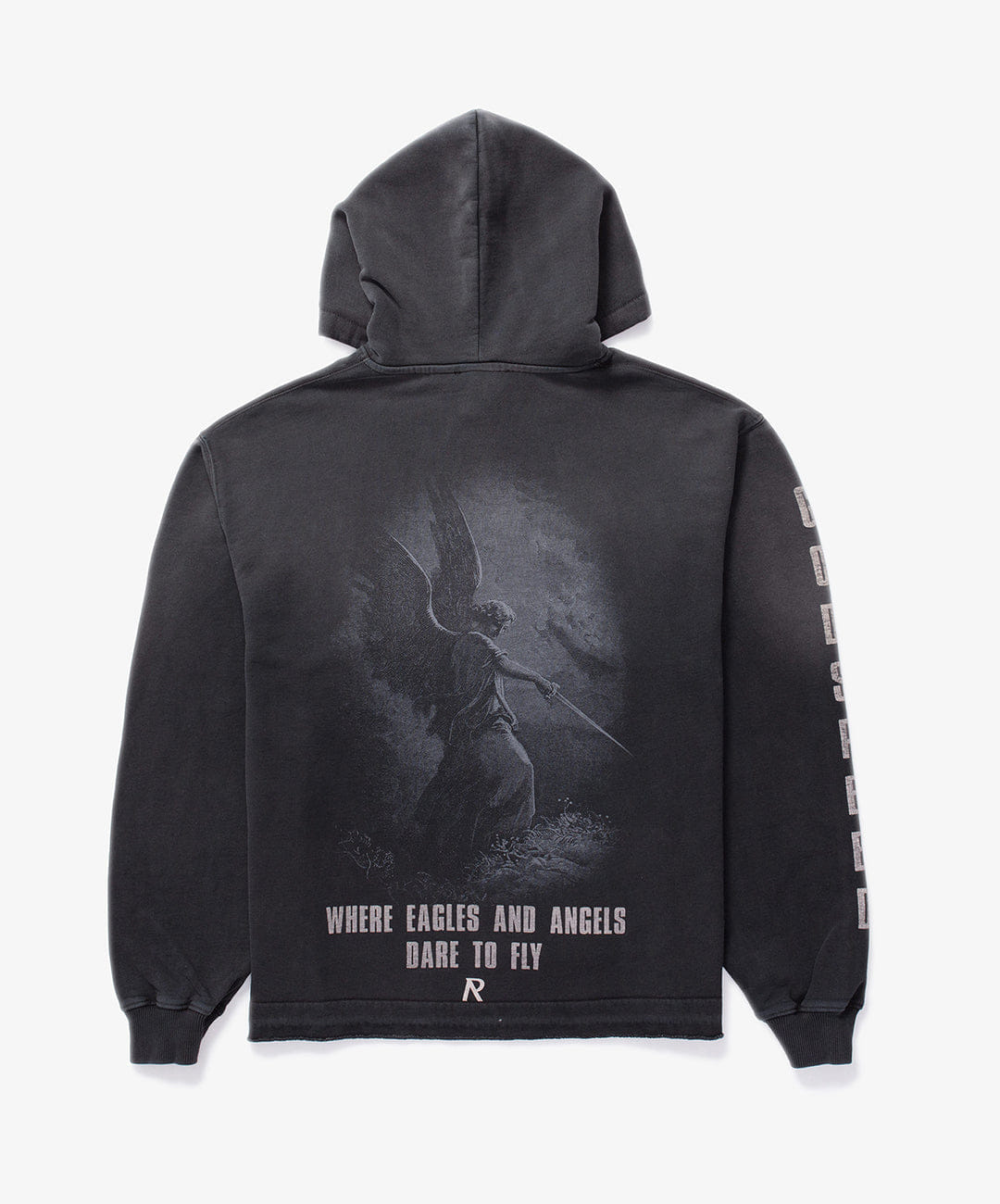 Represent | GODSPEED HOODIE { AGED BLACK