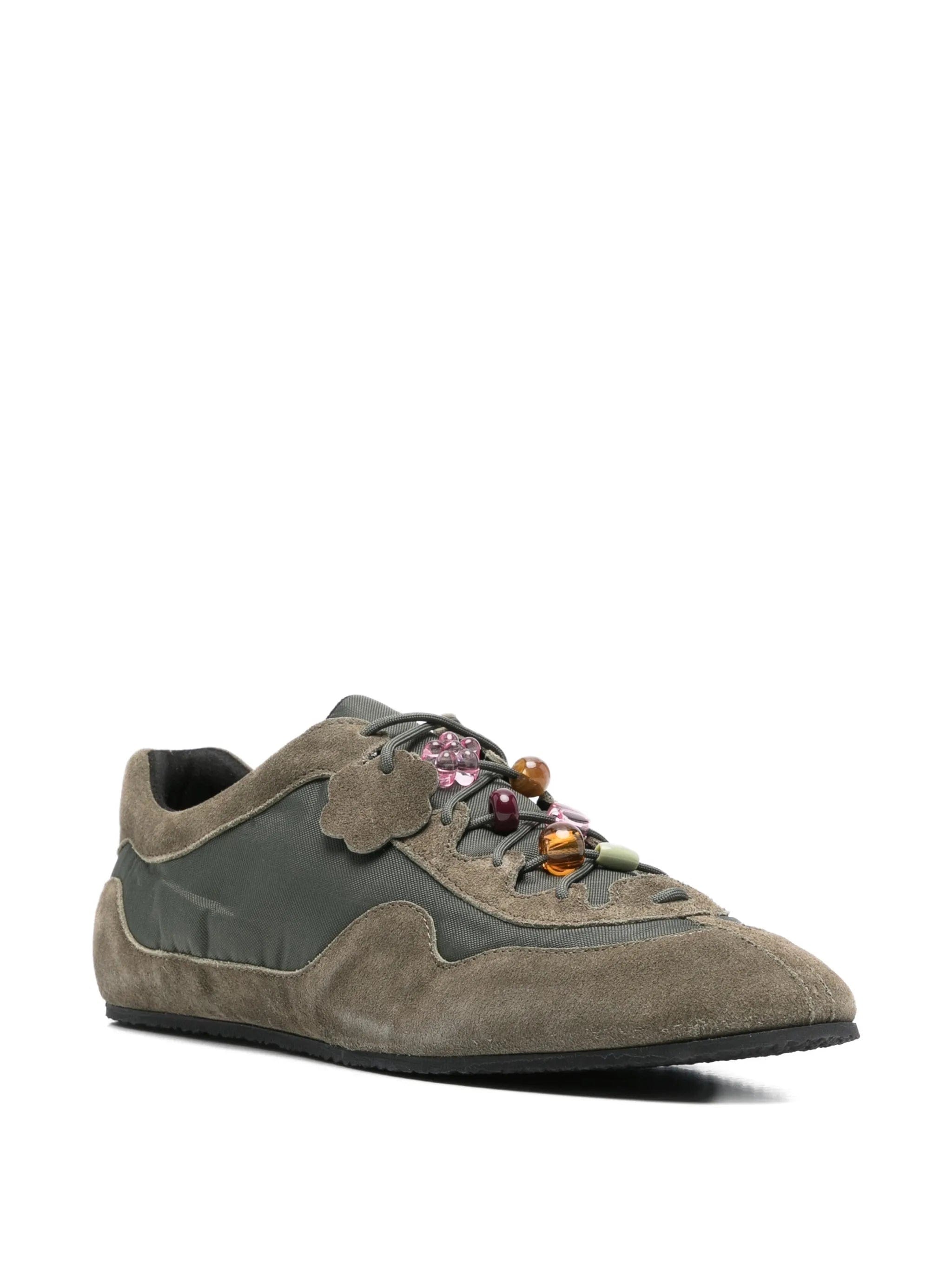 Cecilie Bahnsen Blaise suede sneakers