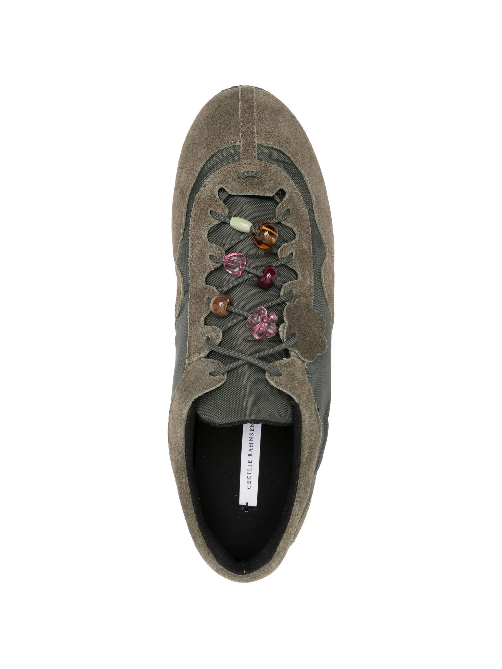 Cecilie Bahnsen Blaise suede sneakers