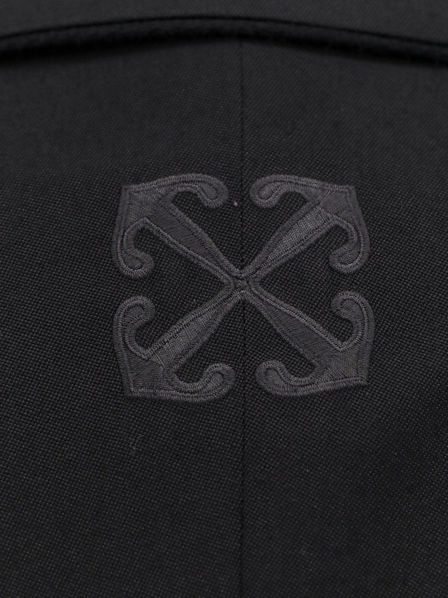 OFF WHITE Virgin wool blazer with off patch