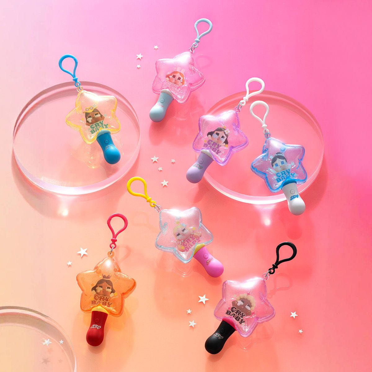 Pop Mart Crybaby Shiny Shiny Series Luminous Pendant Blind Box