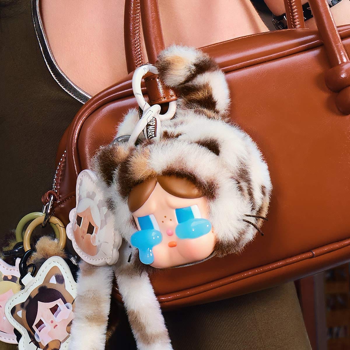 Pop Mart CryBaby Wild But Cutie Series Vinyl Face Plush Pendant Single Blind Box