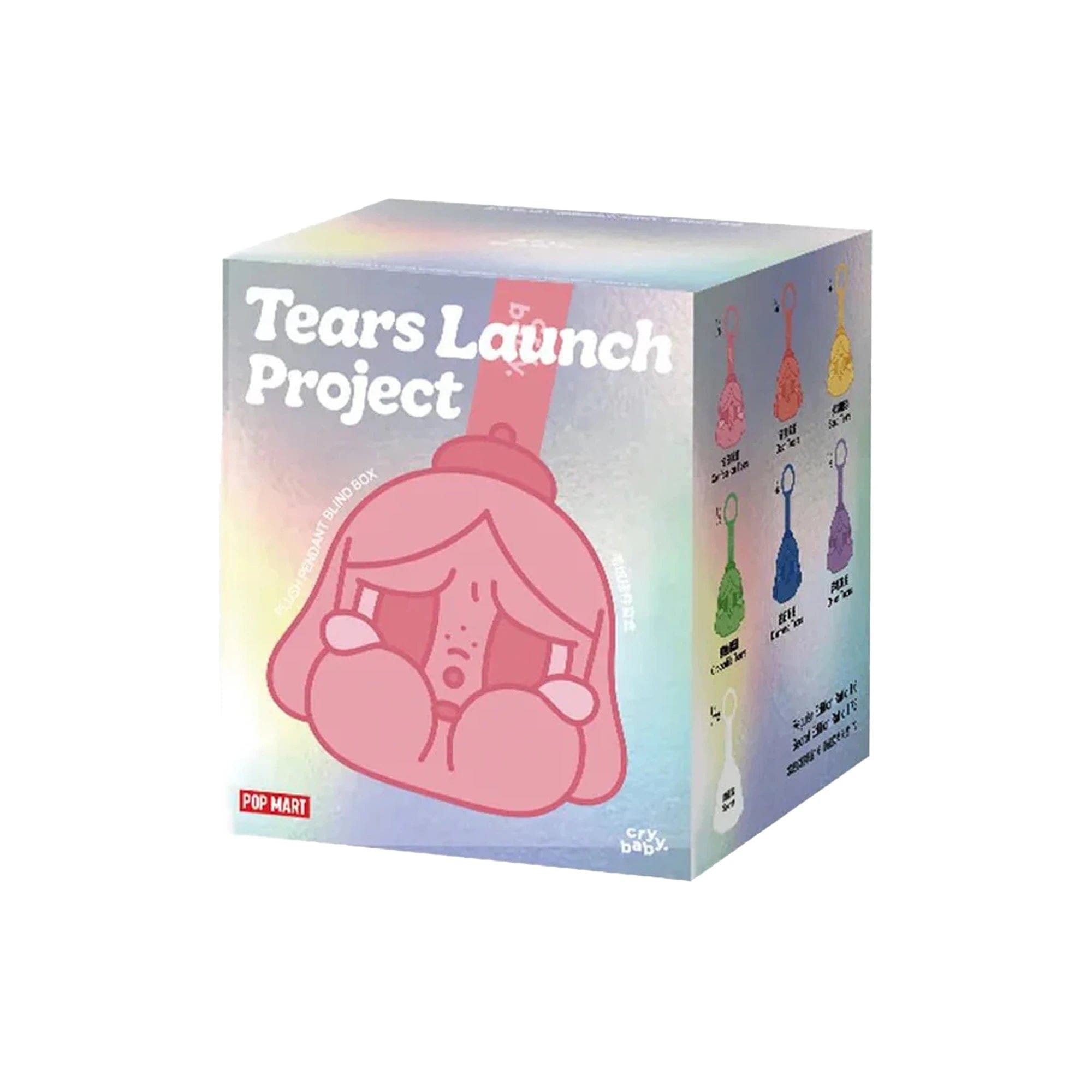 POP MART CRYBABY Tears Launch Project Series Plush Pendant Blind Box (6 Blind Boxes) (2026)