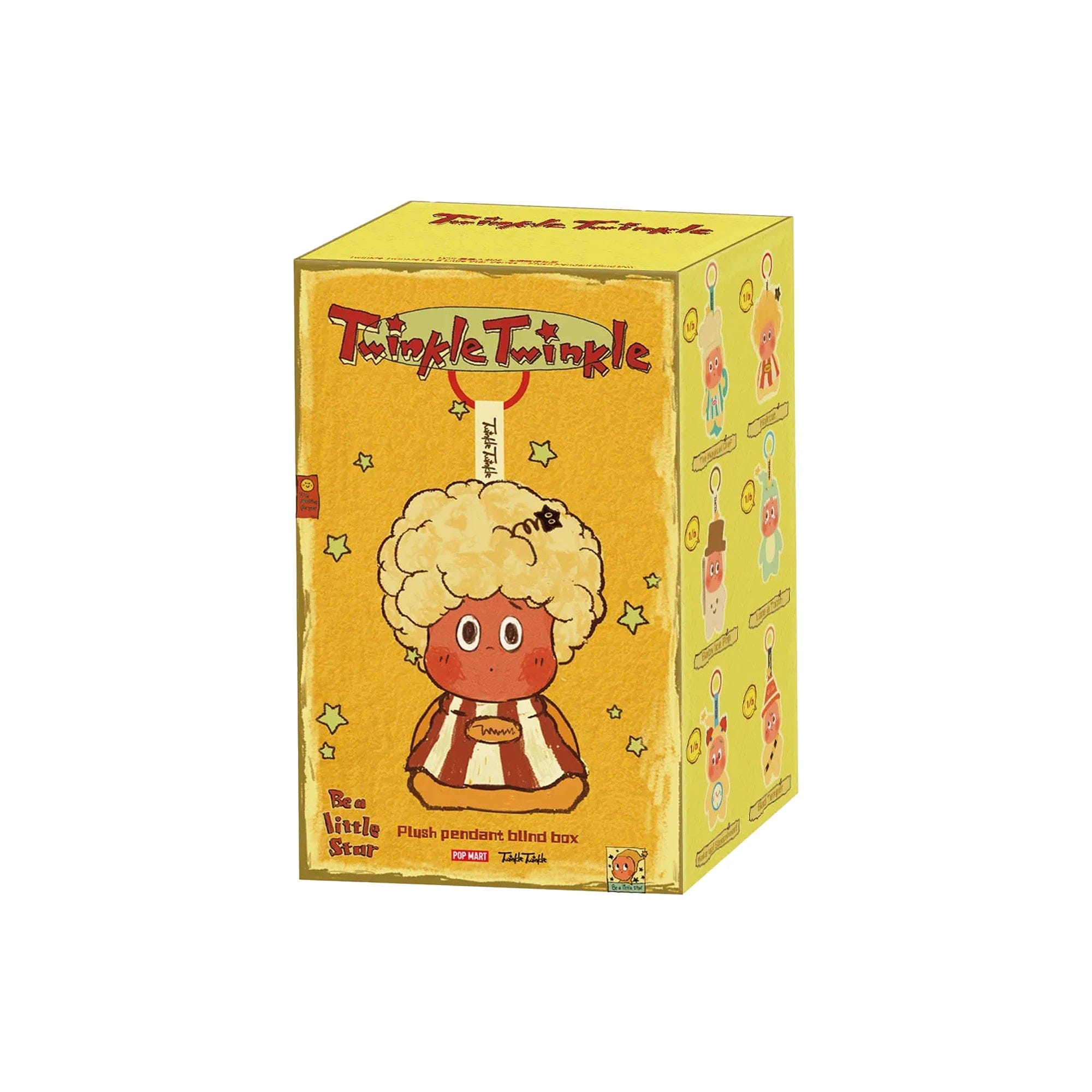 POP MART Twinkle Twinkle Be a Little Star Series Plush Pendant (6 Blind Boxes)