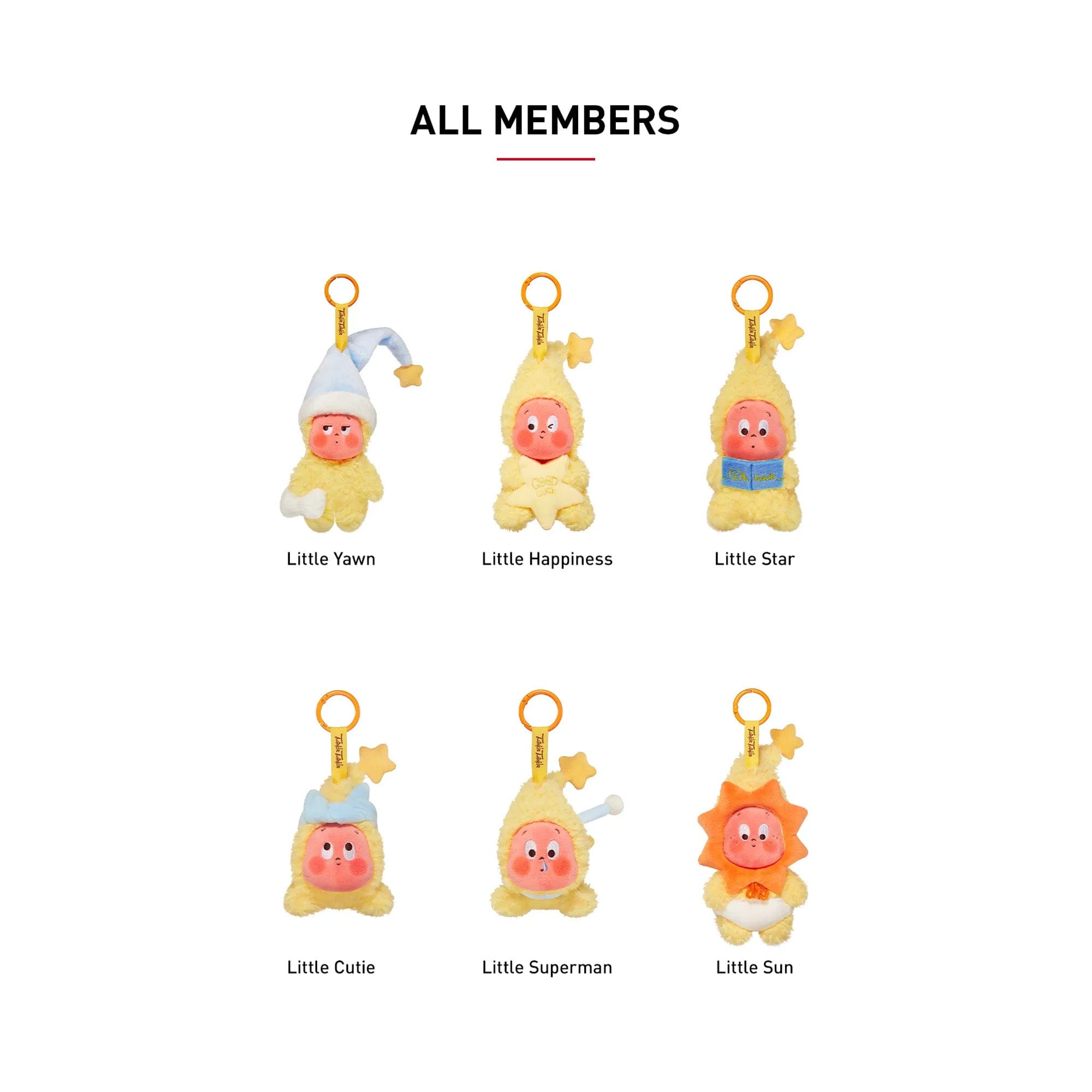 POP MART We are Twinkle Twinkle Series Plush Pendant Blind Box (6 Blind Boxes)