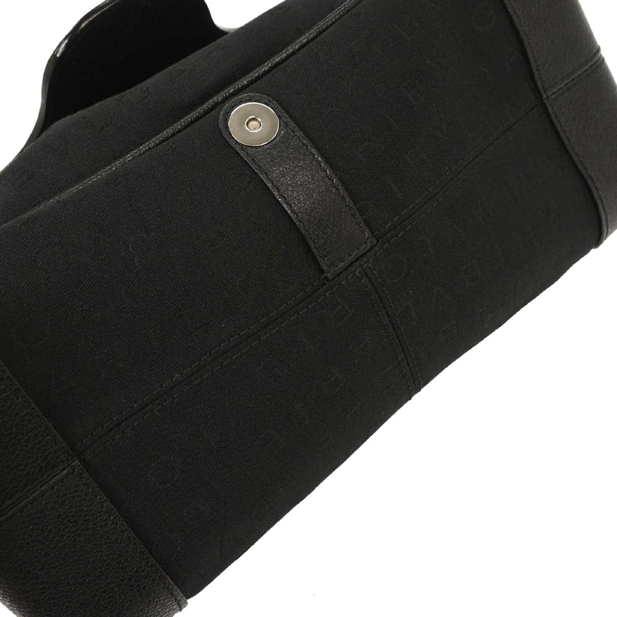 Other Brand Bvlgari Black Canvas Logomania Handbag