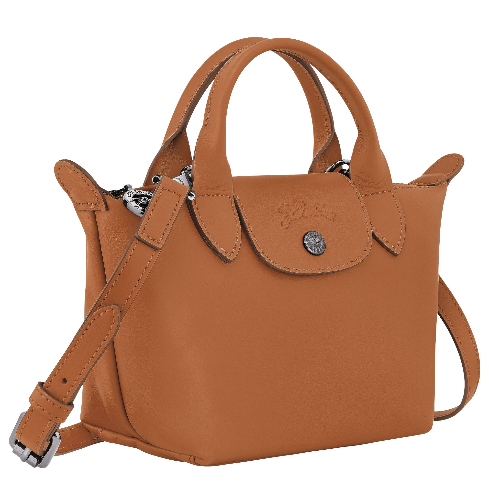 Long Champ Longchamp Le Pliage Xtra XS Handbag Cashew
