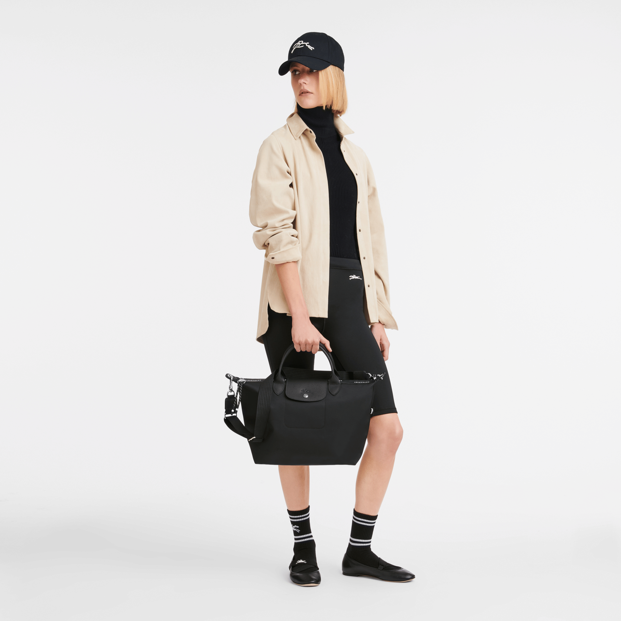 Long Champ Longchamp Le Pliage Energy L Handbag Black