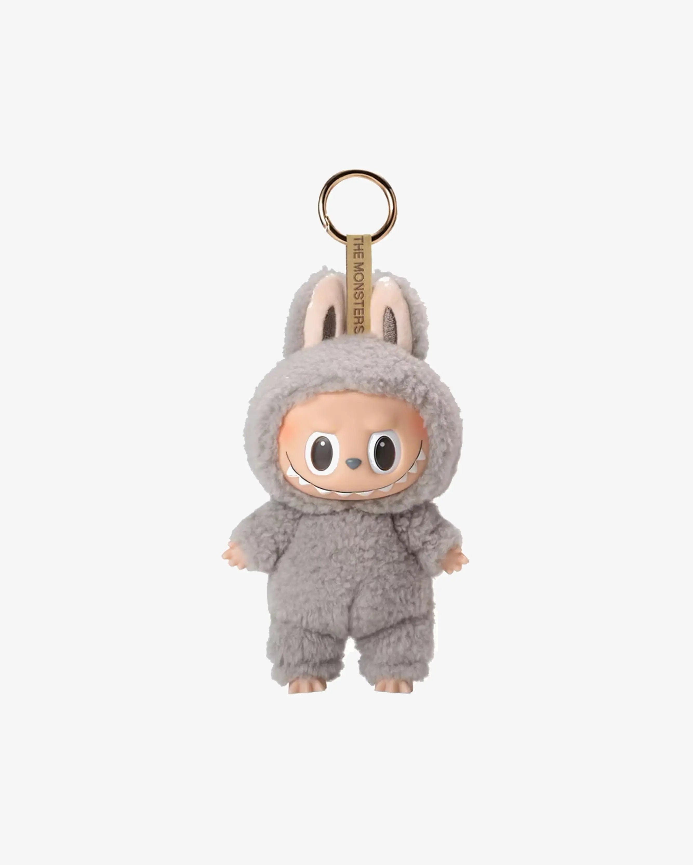 Pop Mart Labubu The Monsters Tasty Macarons Sesame Bean Vinyl Plush Pendant (Opened Box)