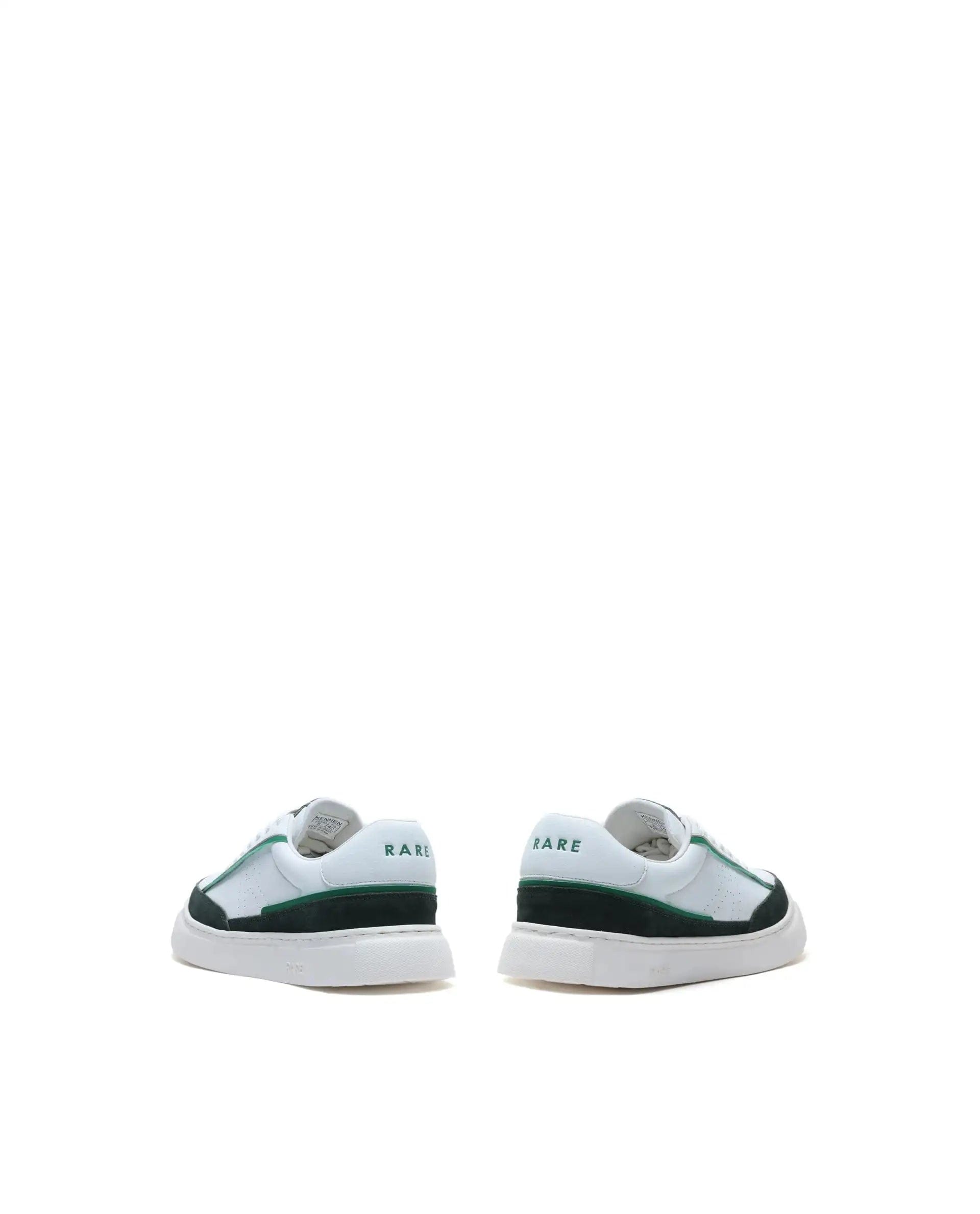 RAREZ Rare Rabbit Men's Kennen Green Micro Fiber Causal Sneaker