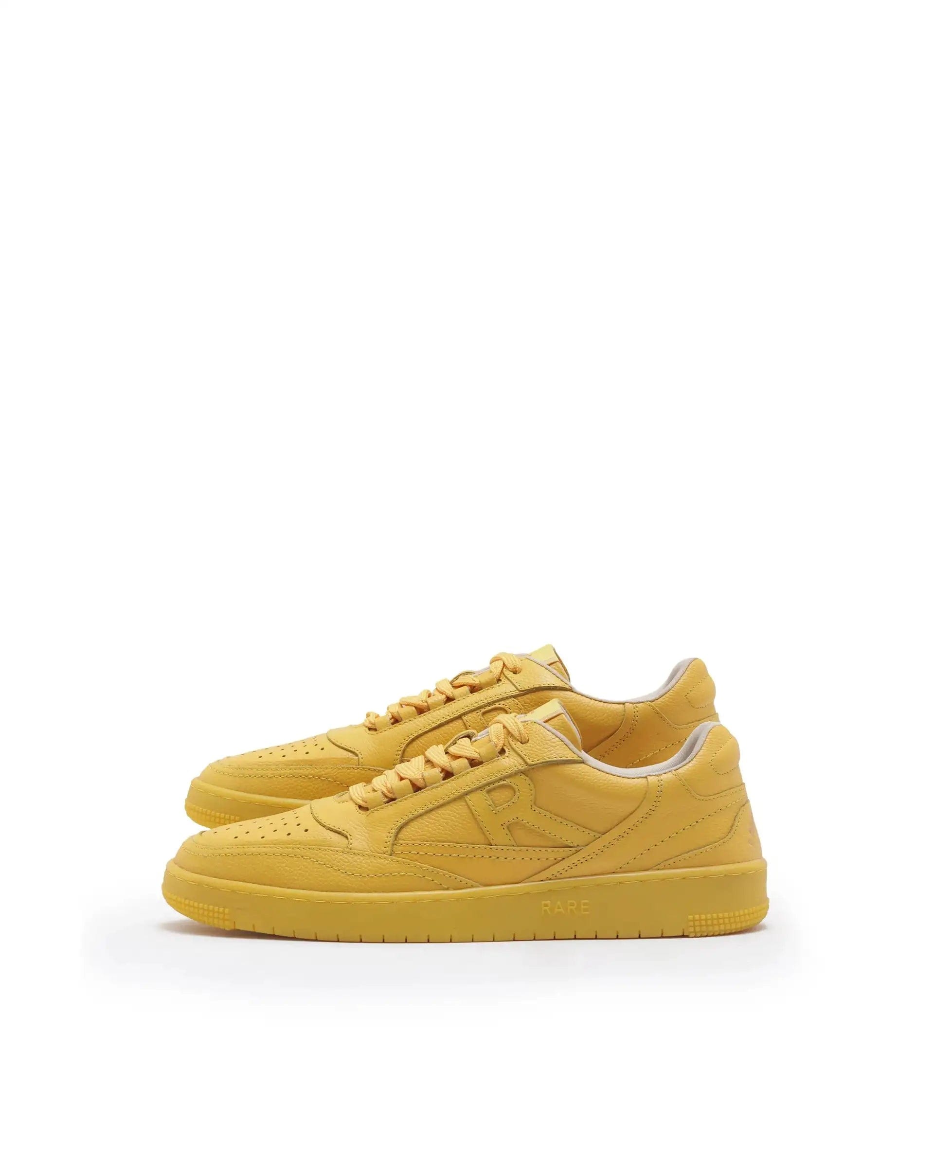 RAREZ Rare Rabbit Men's Inferno Lite Yellow Lace - Up Closure Sneaker