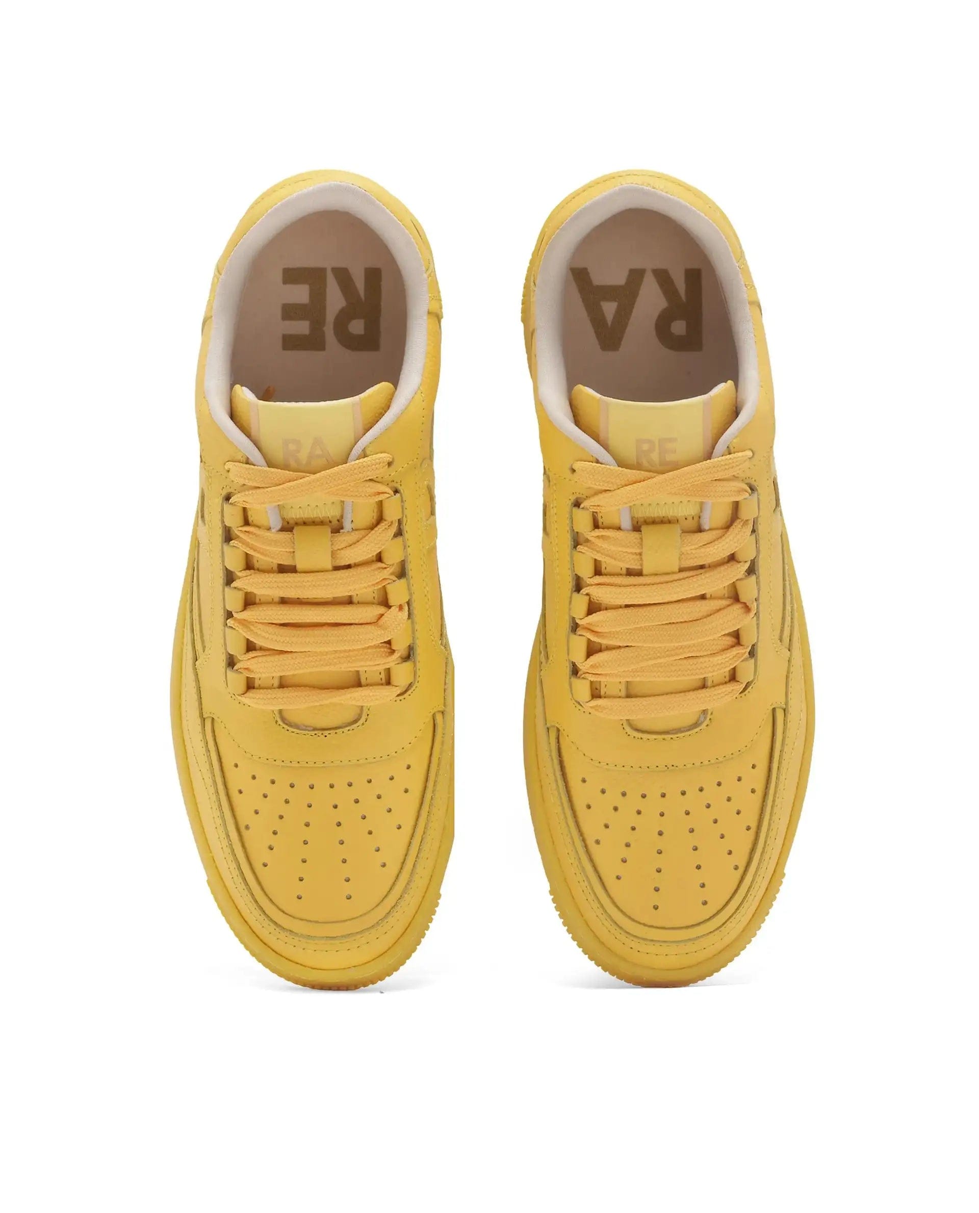 RAREZ Rare Rabbit Men's Inferno Lite Yellow Lace - Up Closure Sneaker