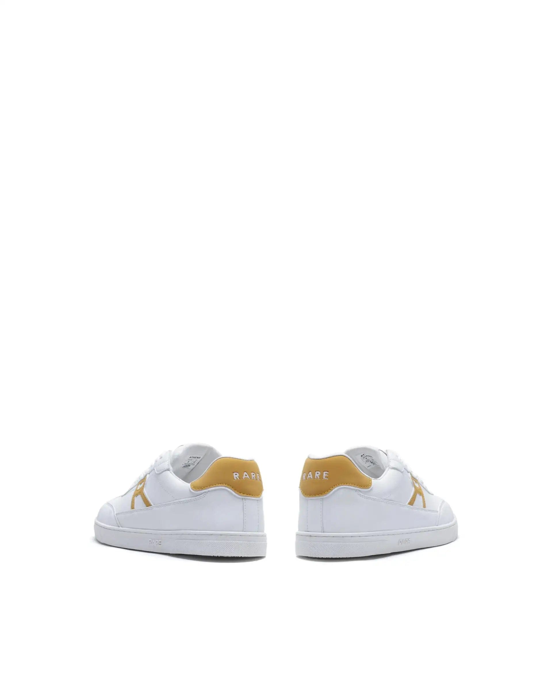 RAREZ Rare Rabbit Men's Athens Yellow Micro Leather Sneaker