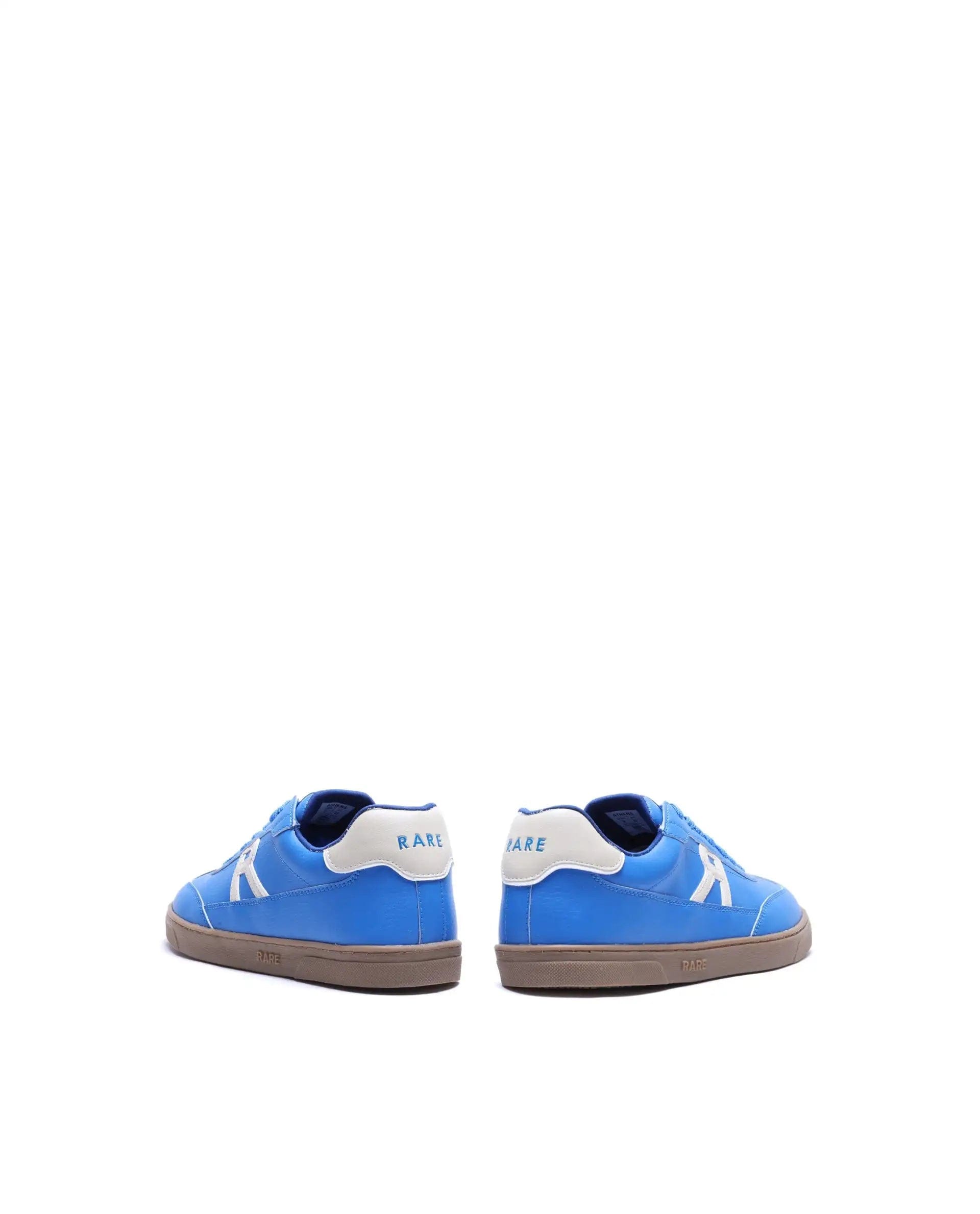 RAREZ Rare Rabbit Men's Athens Blue Micro Leather Sneaker