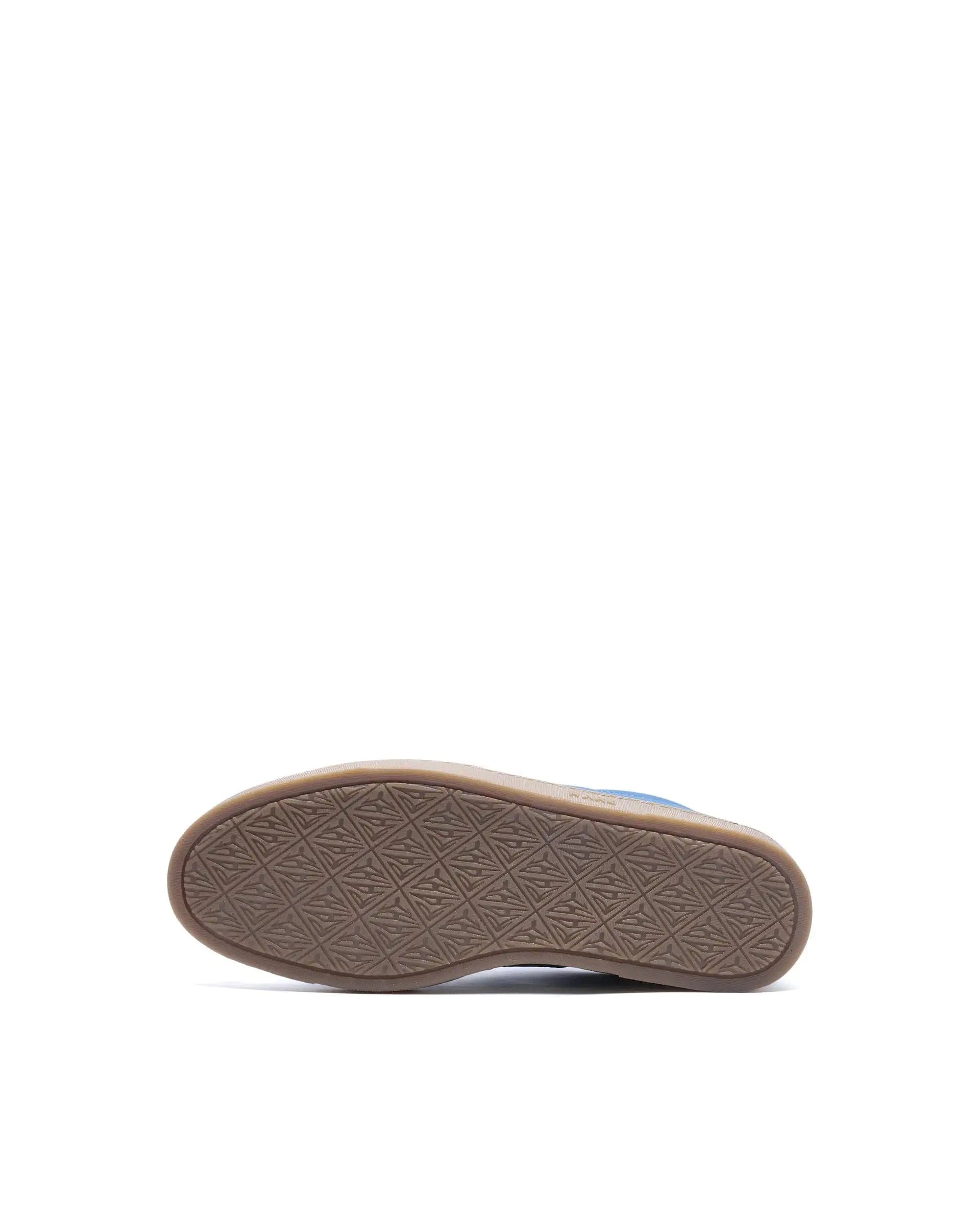 RAREZ Rare Rabbit Men's Athens Blue Micro Leather Sneaker