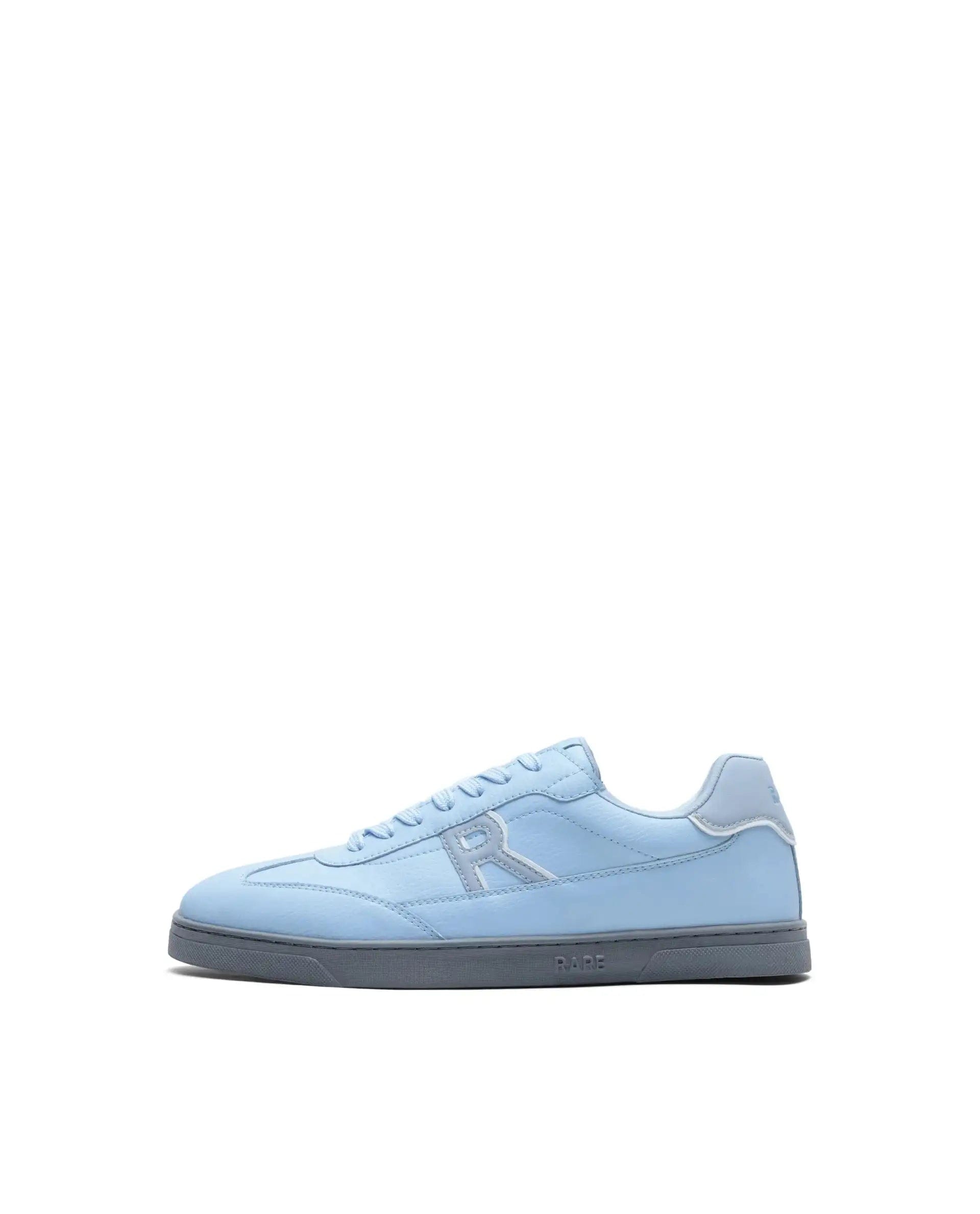 RAREZ Rare Rabbit Men's Athens Ice Blue Micro Leather Sneaker