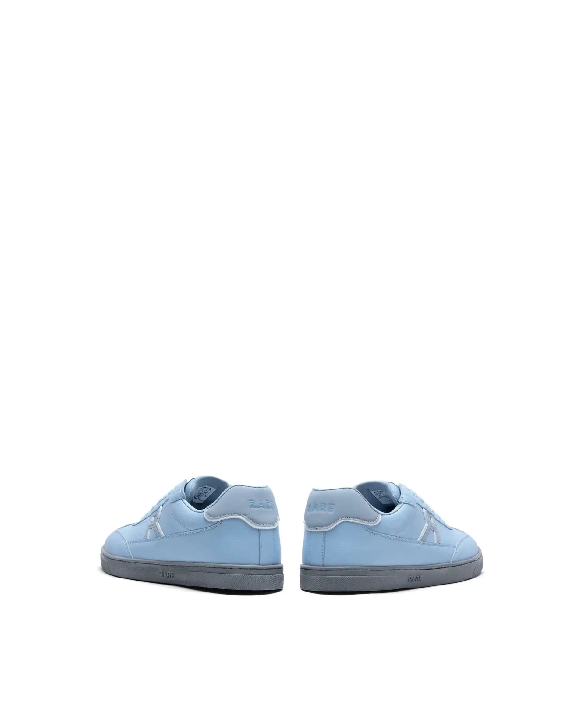 RAREZ Rare Rabbit Men's Athens Ice Blue Micro Leather Sneaker