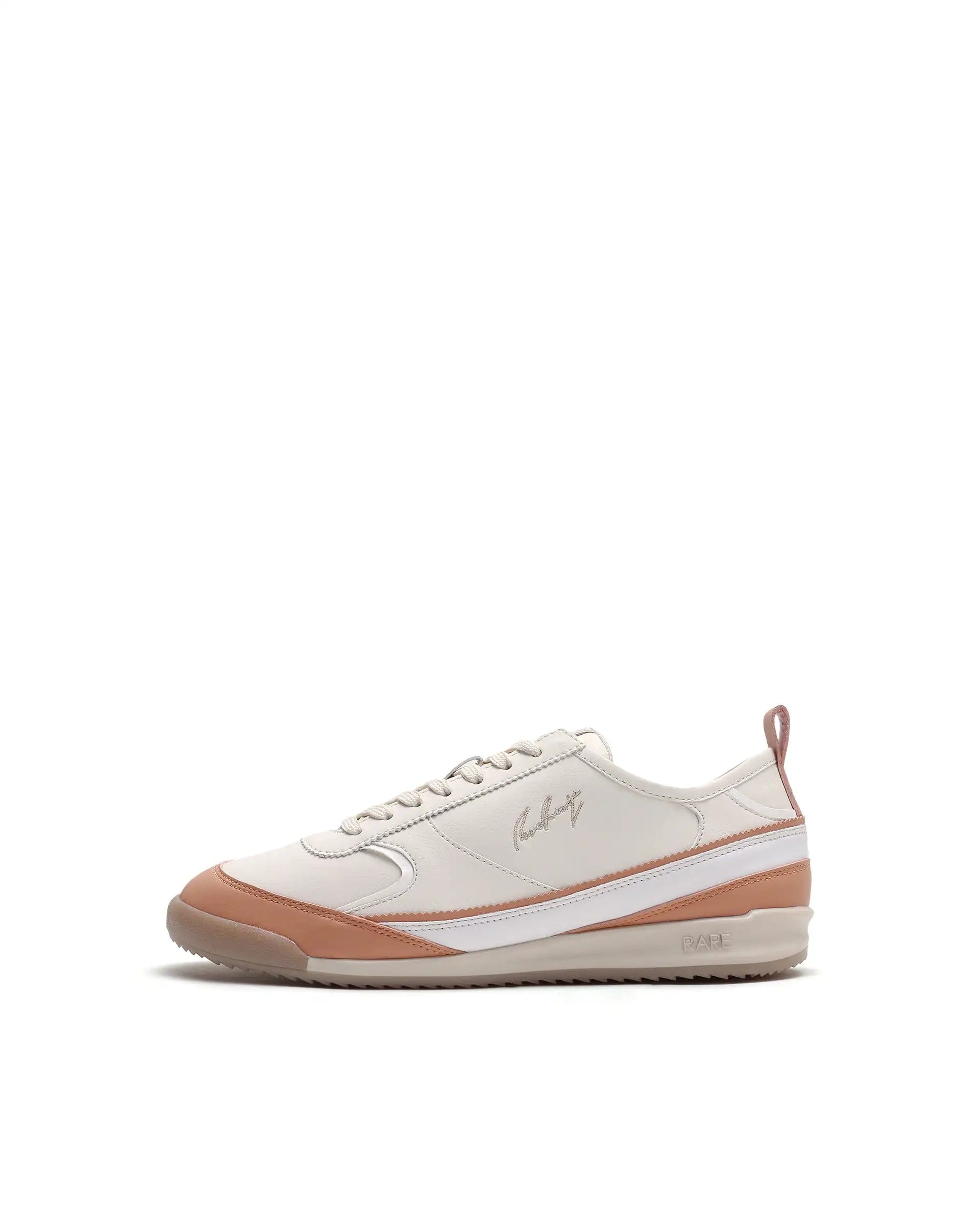RAREZ Rare Rabbit Men's Omex Orange Micro Fiber Sneaker
