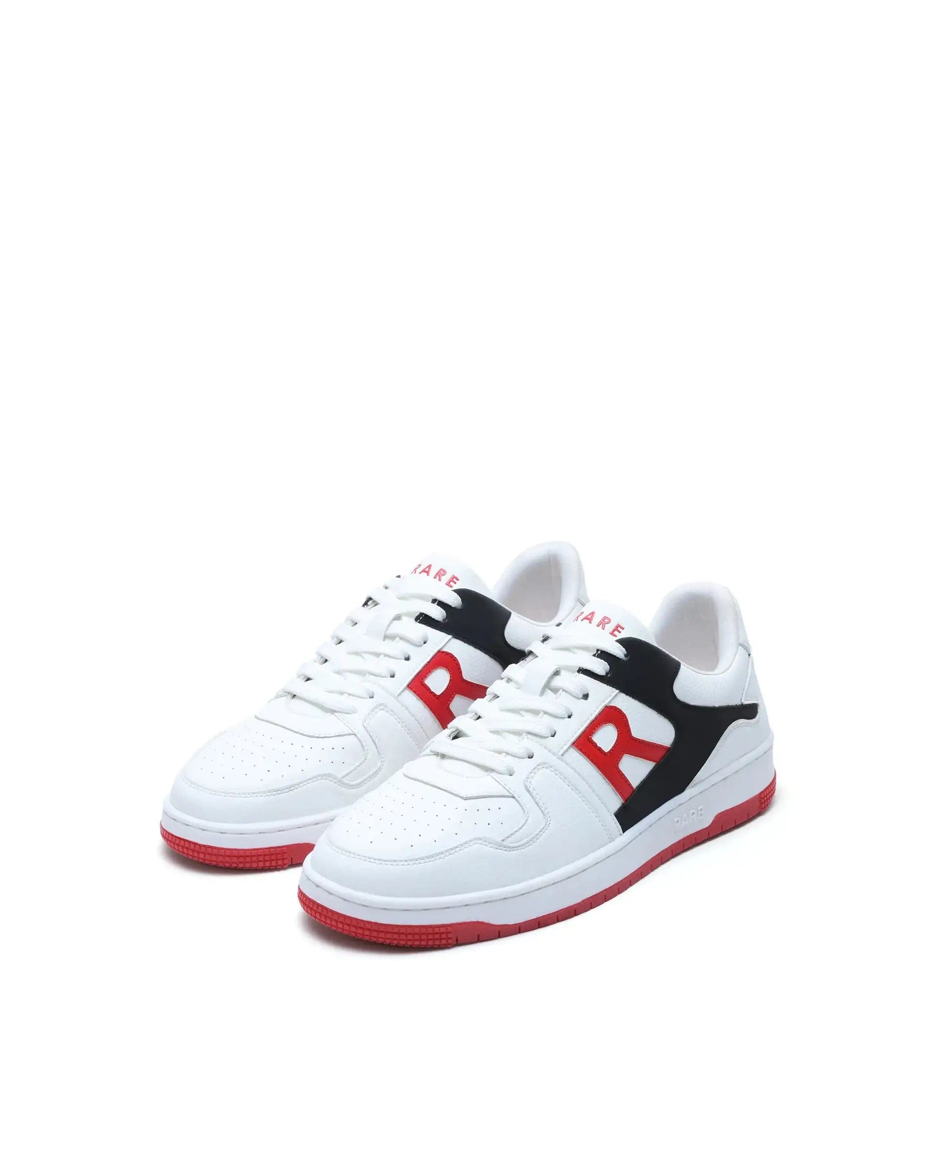 RAREZ Rare Rabbit Men's Phantom Red Micro Fiber Navy Causal Sneaker