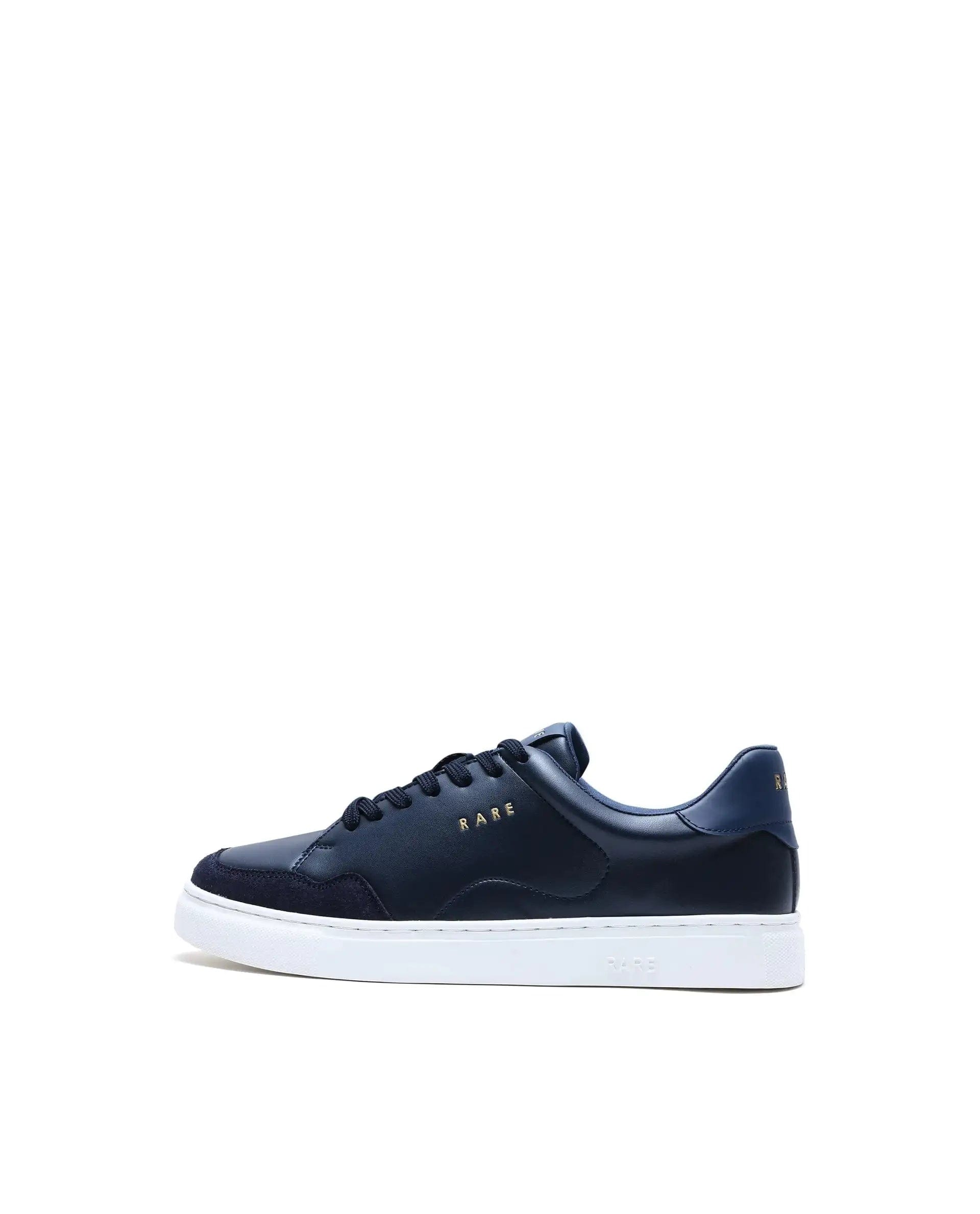 RAREZ Rare Rabbit Men's Mawi Navy Micro Fiber Causal Sneaker