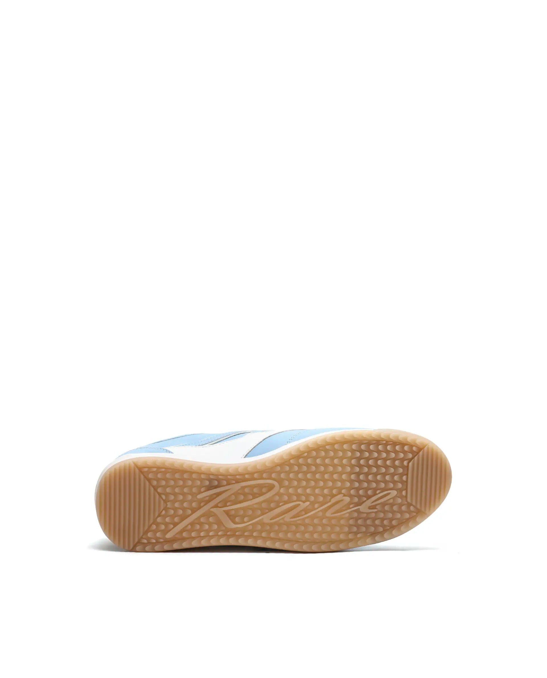 RAREZ Rare Rabbit Men's Sozo Blue Micro Fiber Leather Sneaker