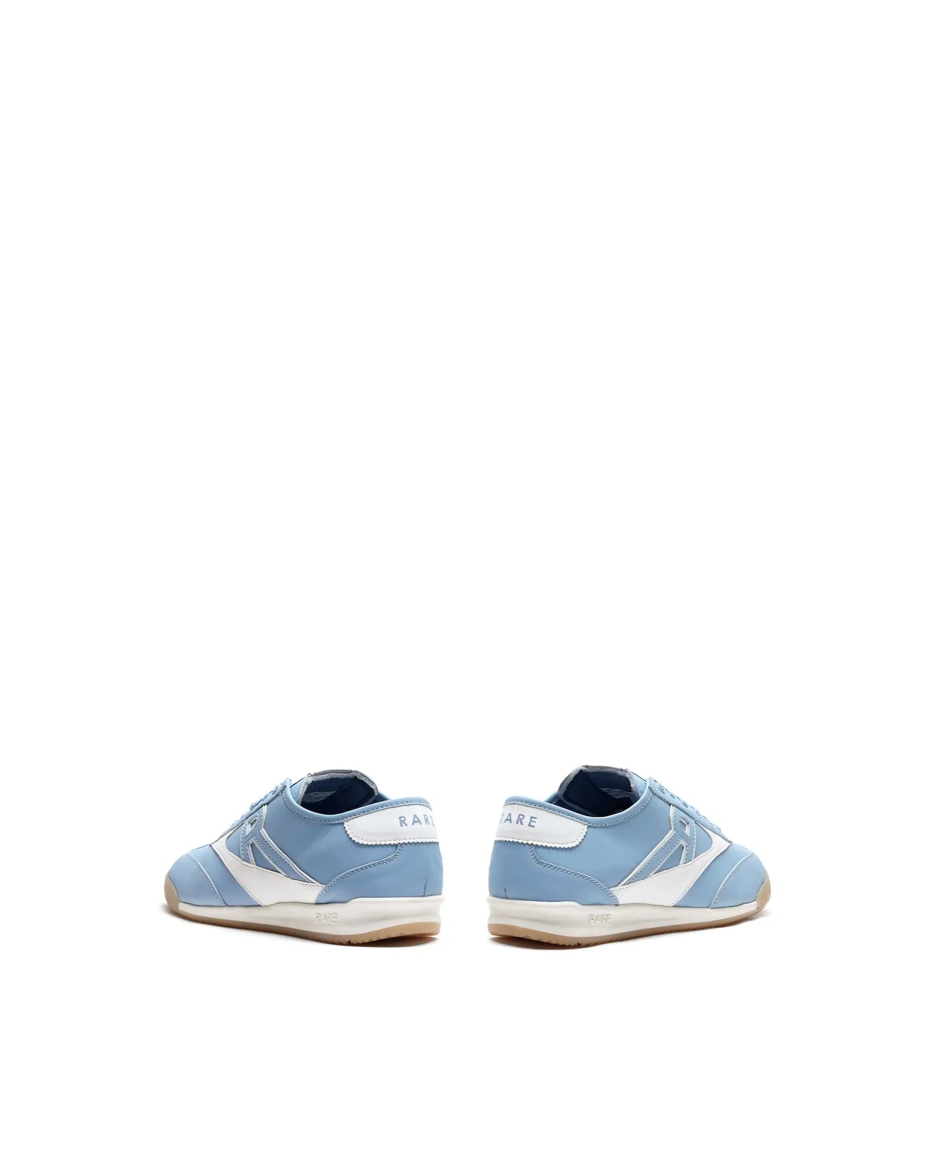 RAREZ Rare Rabbit Men's Sozo Blue Micro Fiber Leather Sneaker