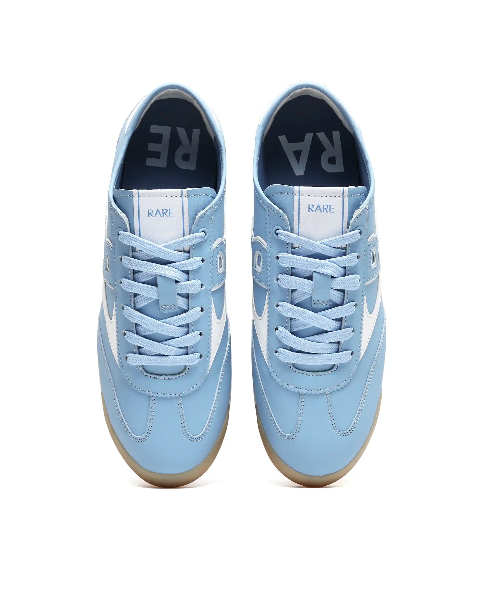 RAREZ Rare Rabbit Men's Sozo Blue Micro Fiber Leather Sneaker