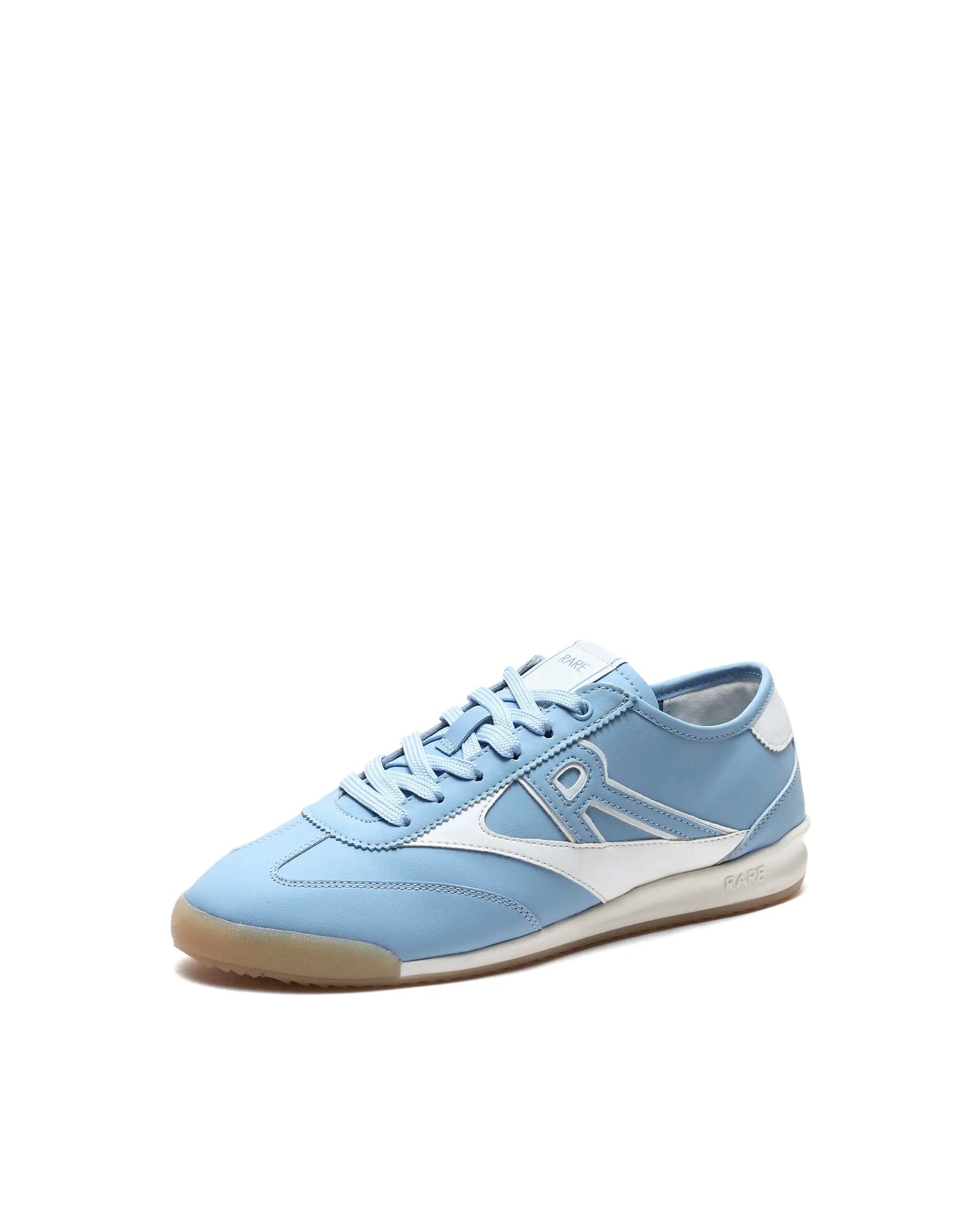 RAREZ Rare Rabbit Men's Sozo Blue Micro Fiber Leather Sneaker
