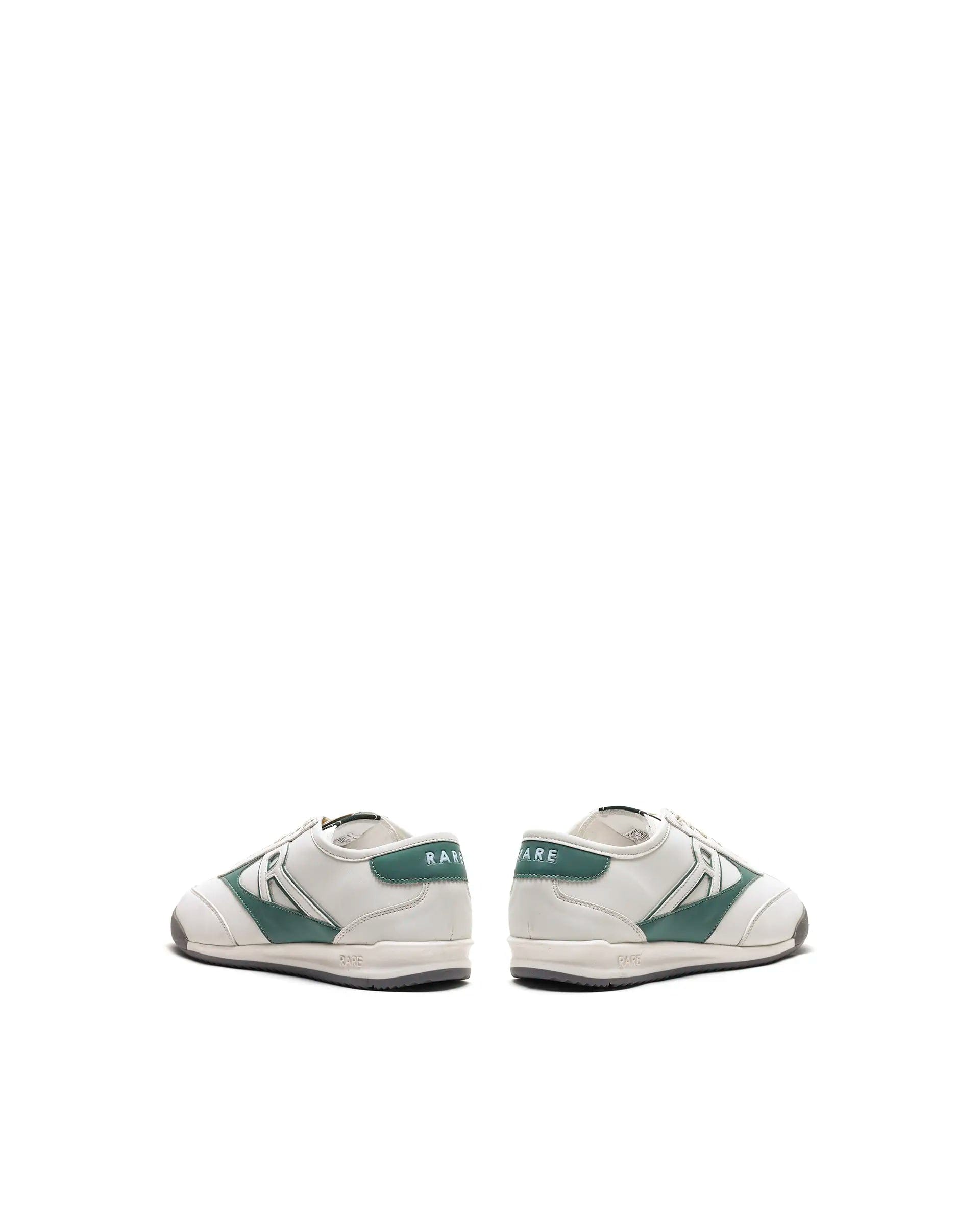 RAREZ Rare Rabbit Men's Sozo Green Micro Fiber Leather Sneaker