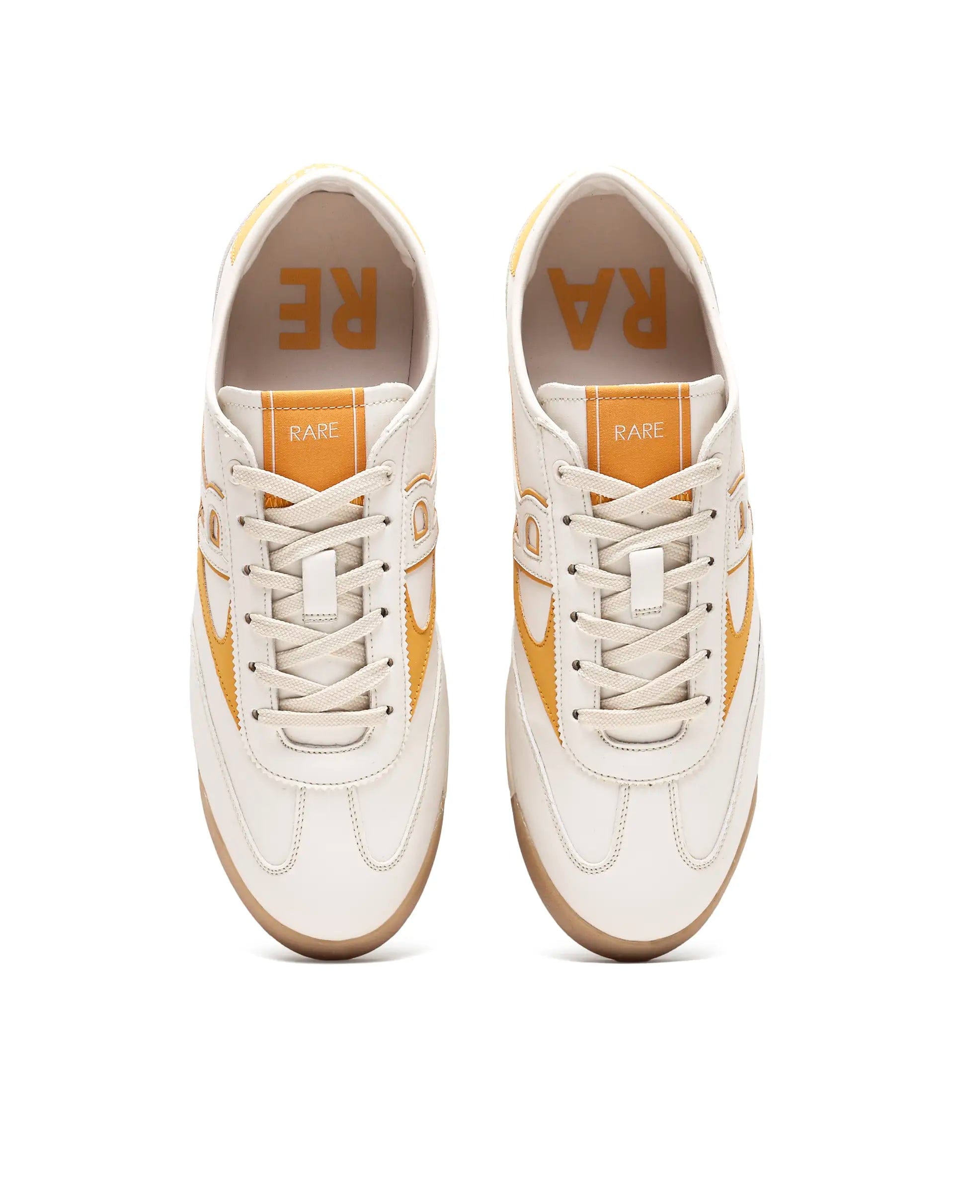 RAREZ Rare Rabbit Men's Sozo Beige Micro Fiber Leather Sneaker