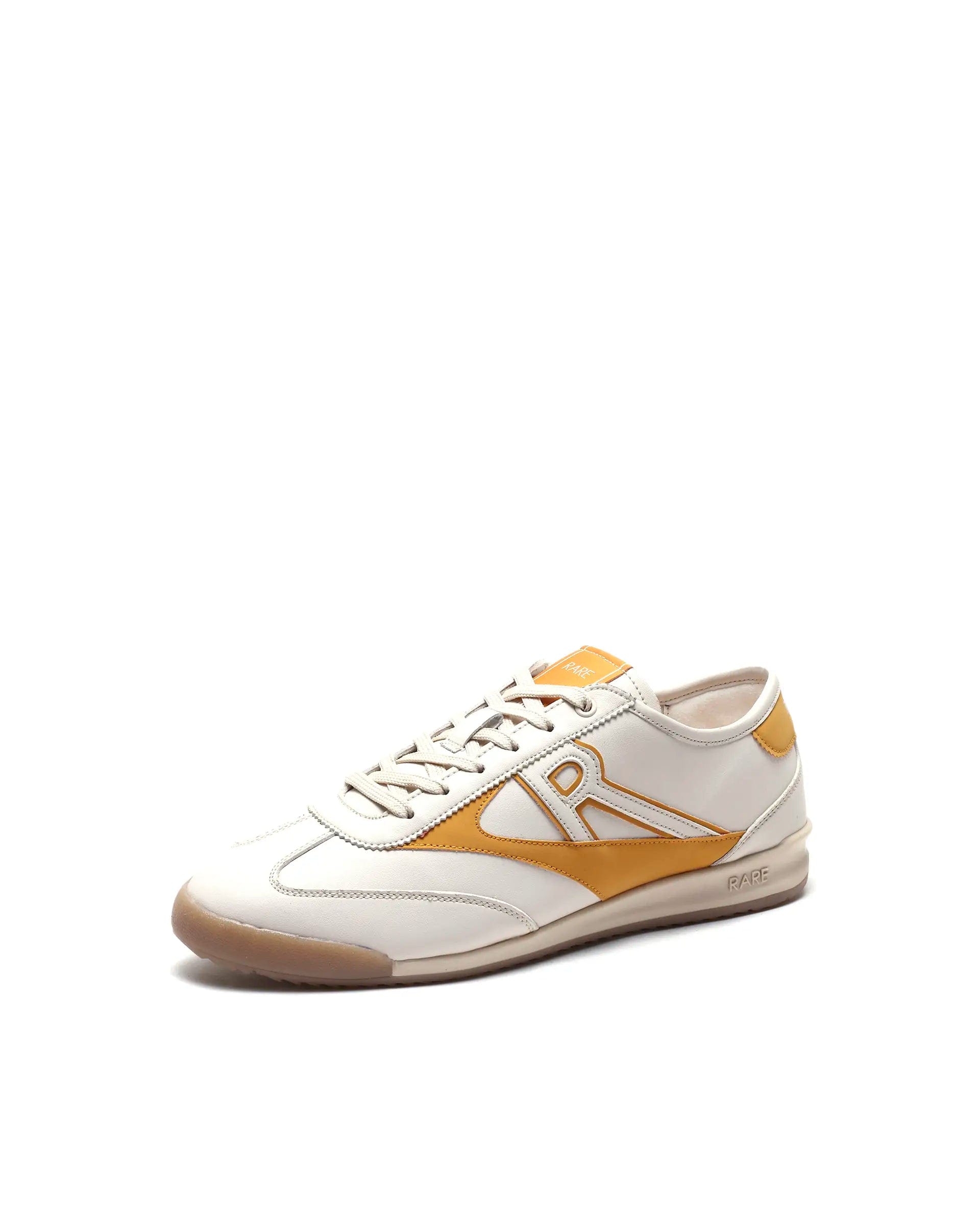 RAREZ Rare Rabbit Men's Sozo Beige Micro Fiber Leather Sneaker