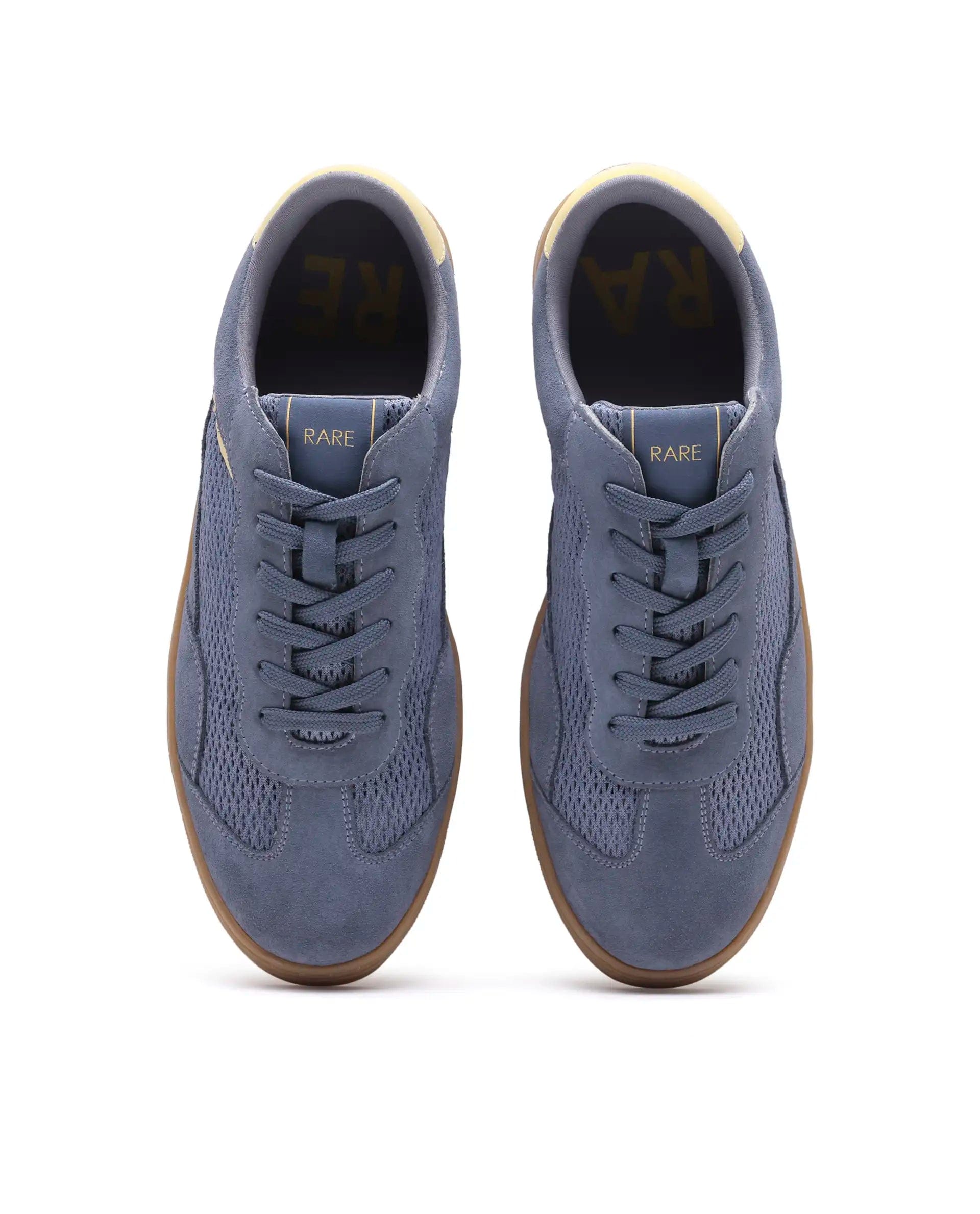 RAREZ Rare Rabbit Men's Zibot Light Purple Suede Sneaker