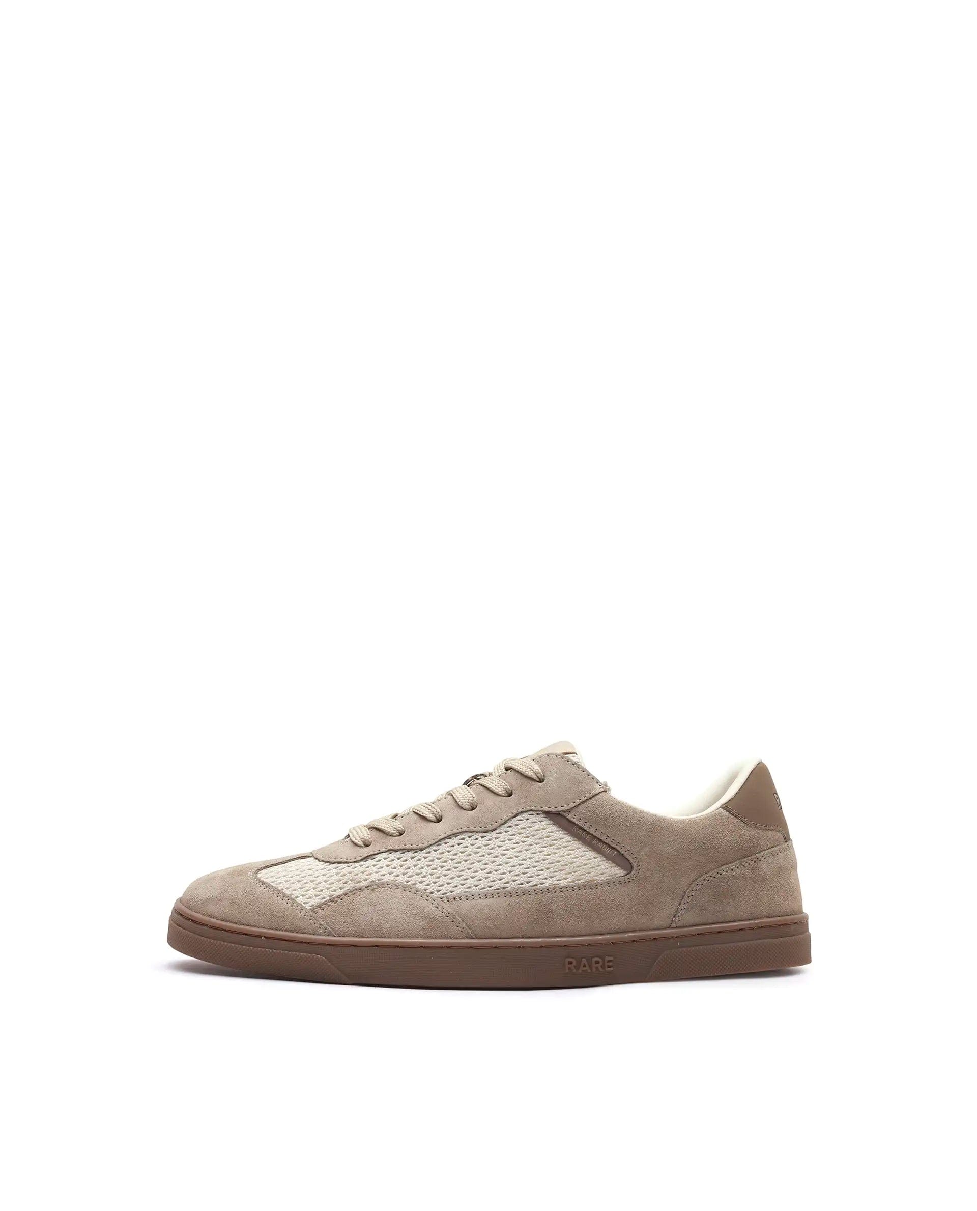 RAREZ Rare Rabbit Men's Zibot Beige Suede Sneaker