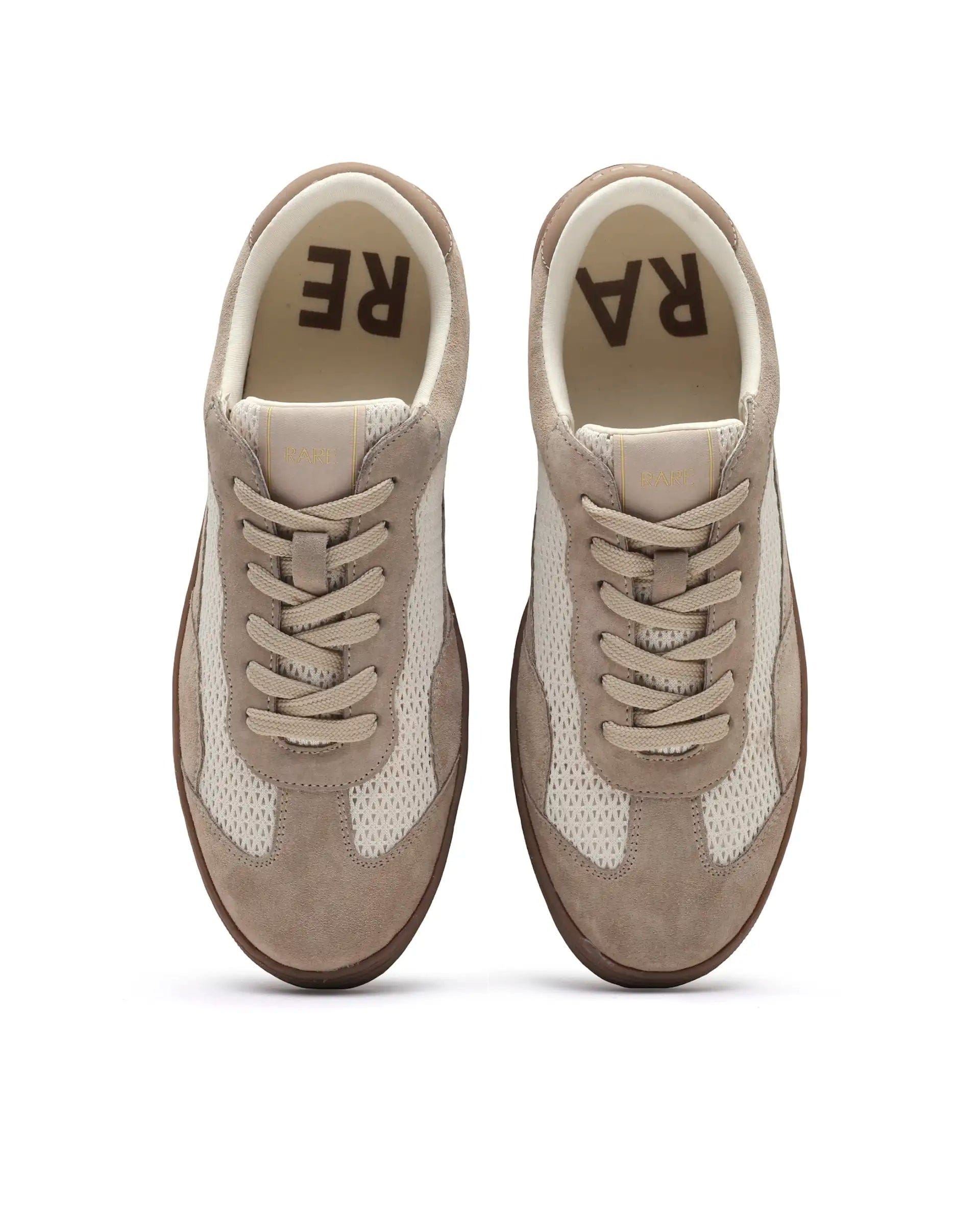 RAREZ Rare Rabbit Men's Zibot Beige Suede Sneaker