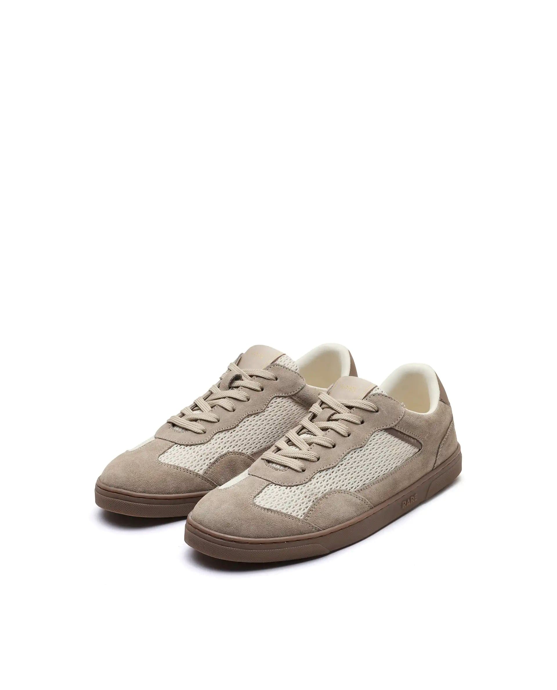 RAREZ Rare Rabbit Men's Zibot Beige Suede Sneaker