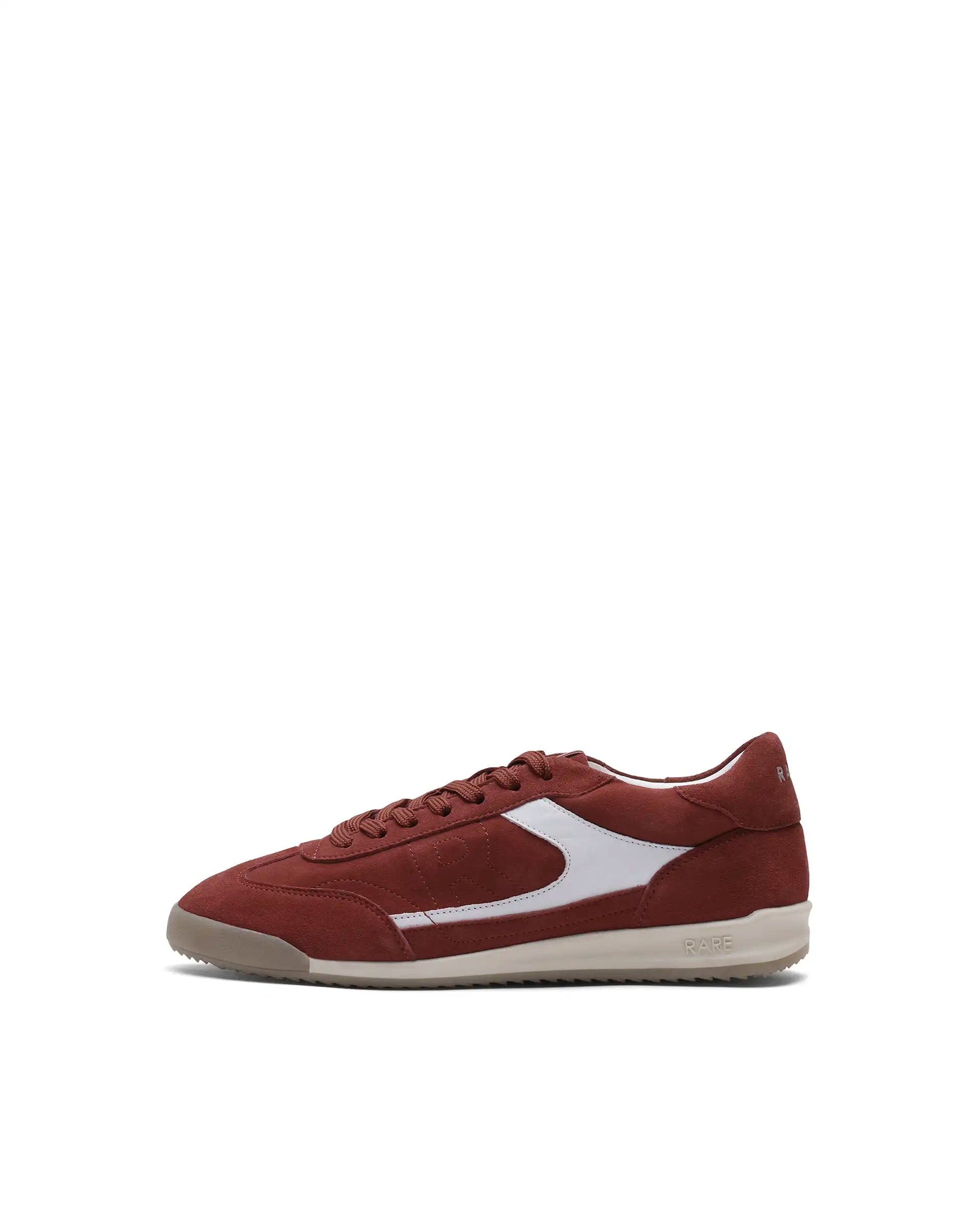 RAREZ Rare Rabbit Men's Flux Red Suede Leather Sneaker