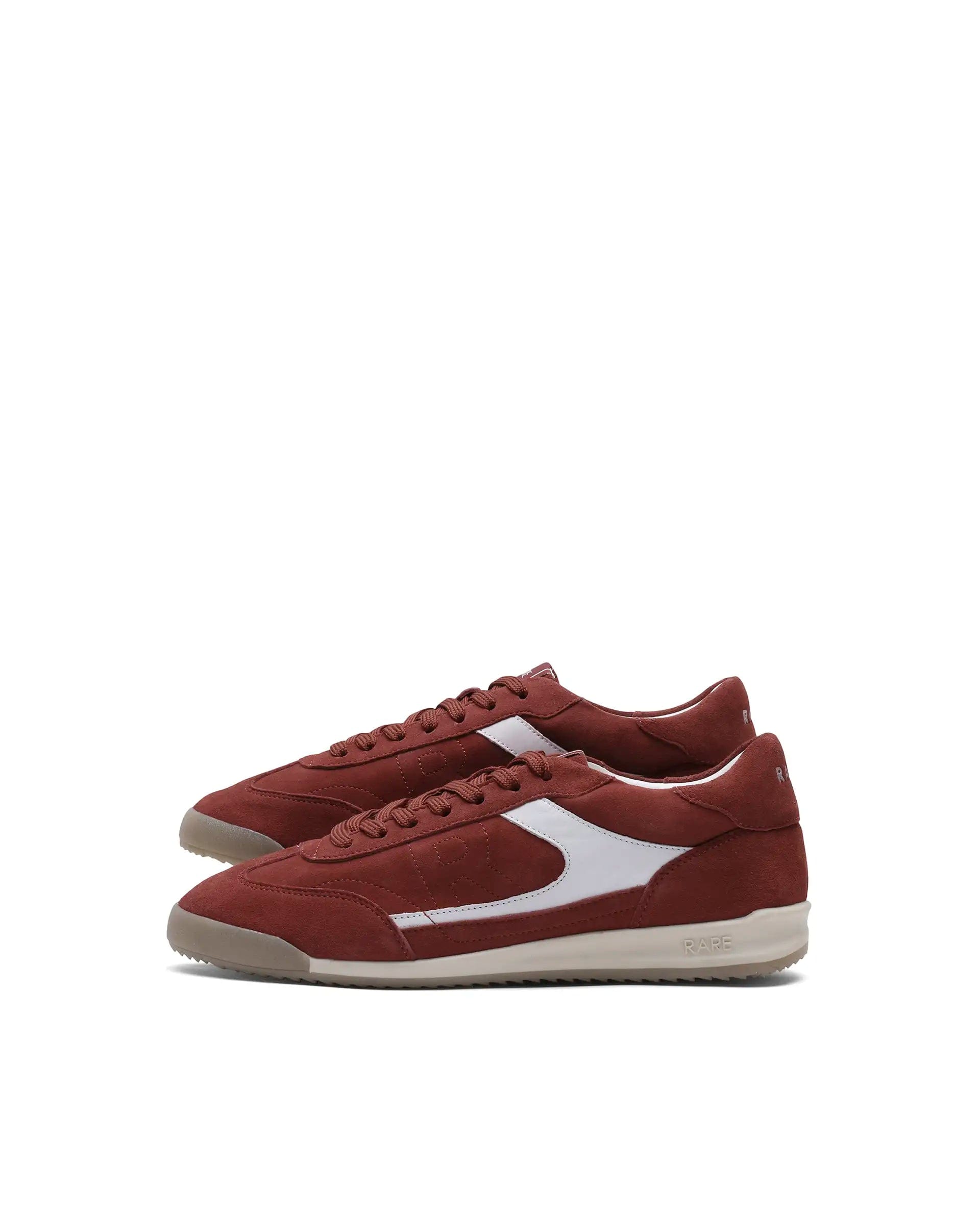RAREZ Rare Rabbit Men's Flux Red Suede Leather Sneaker