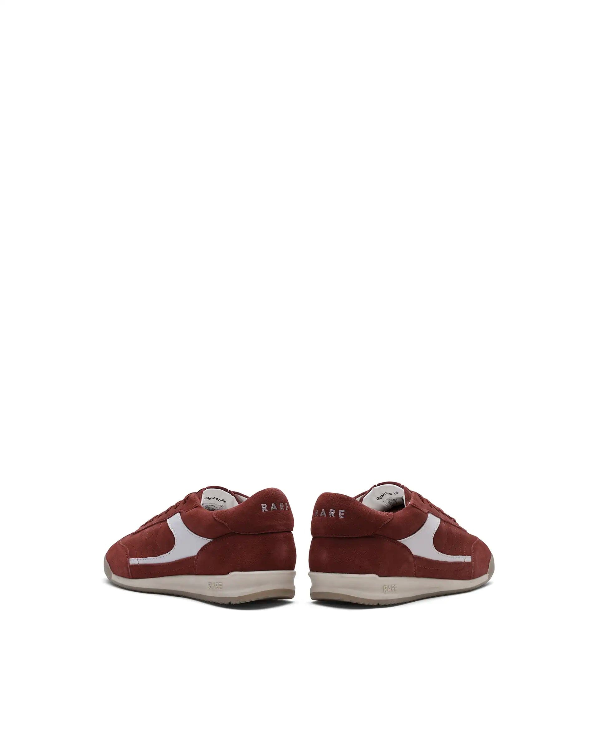 RAREZ Rare Rabbit Men's Flux Red Suede Leather Sneaker